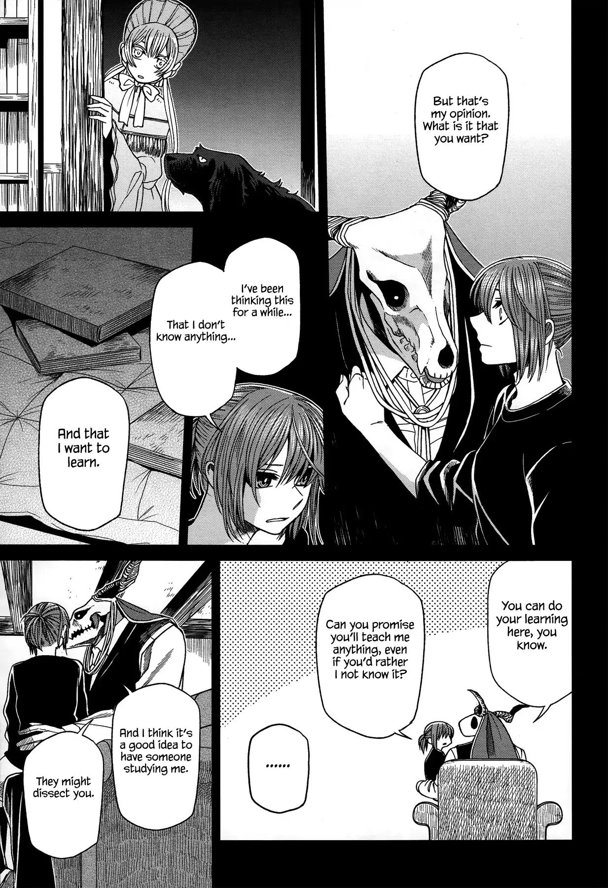 Mahou Tsukai no Yome Chapter 46 page 21 - Chapter 46