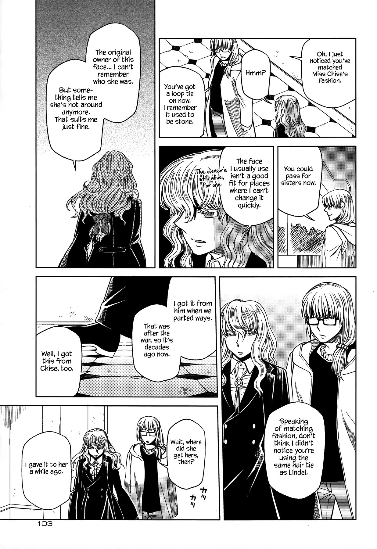 Mahou Tsukai no Yome Chapter 46 page 31 - Chapter 46