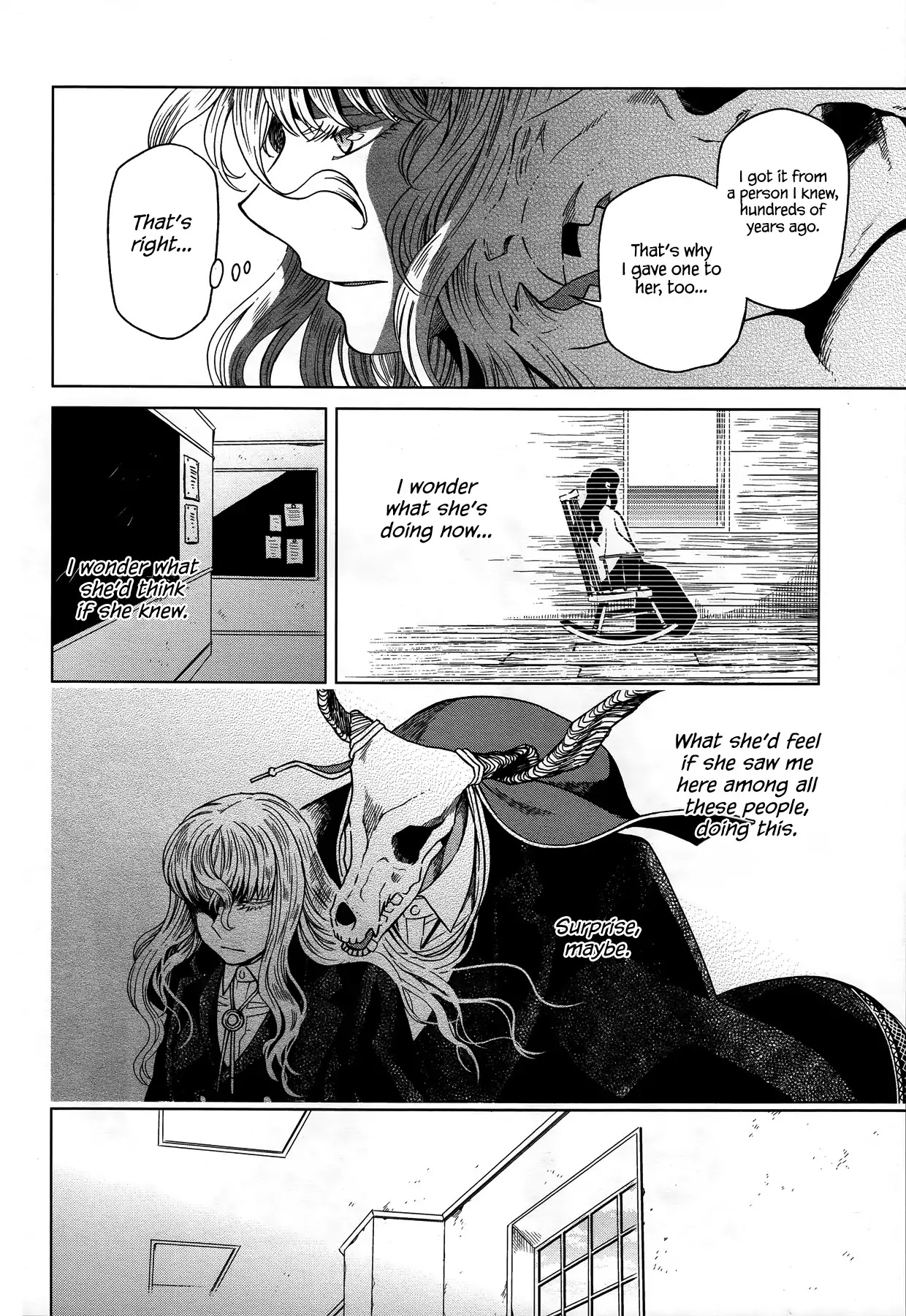 Mahou Tsukai no Yome Chapter 46 page 32 - Chapter 46