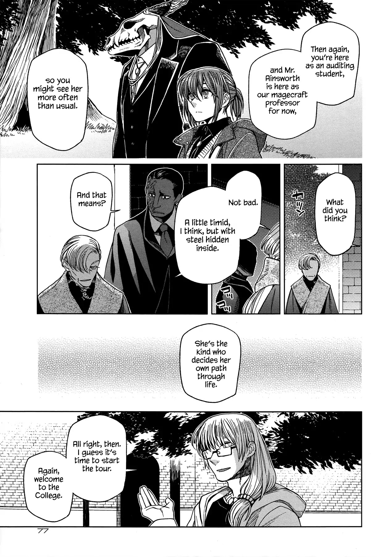 Mahou Tsukai no Yome Chapter 46 page 5 - Chapter 46