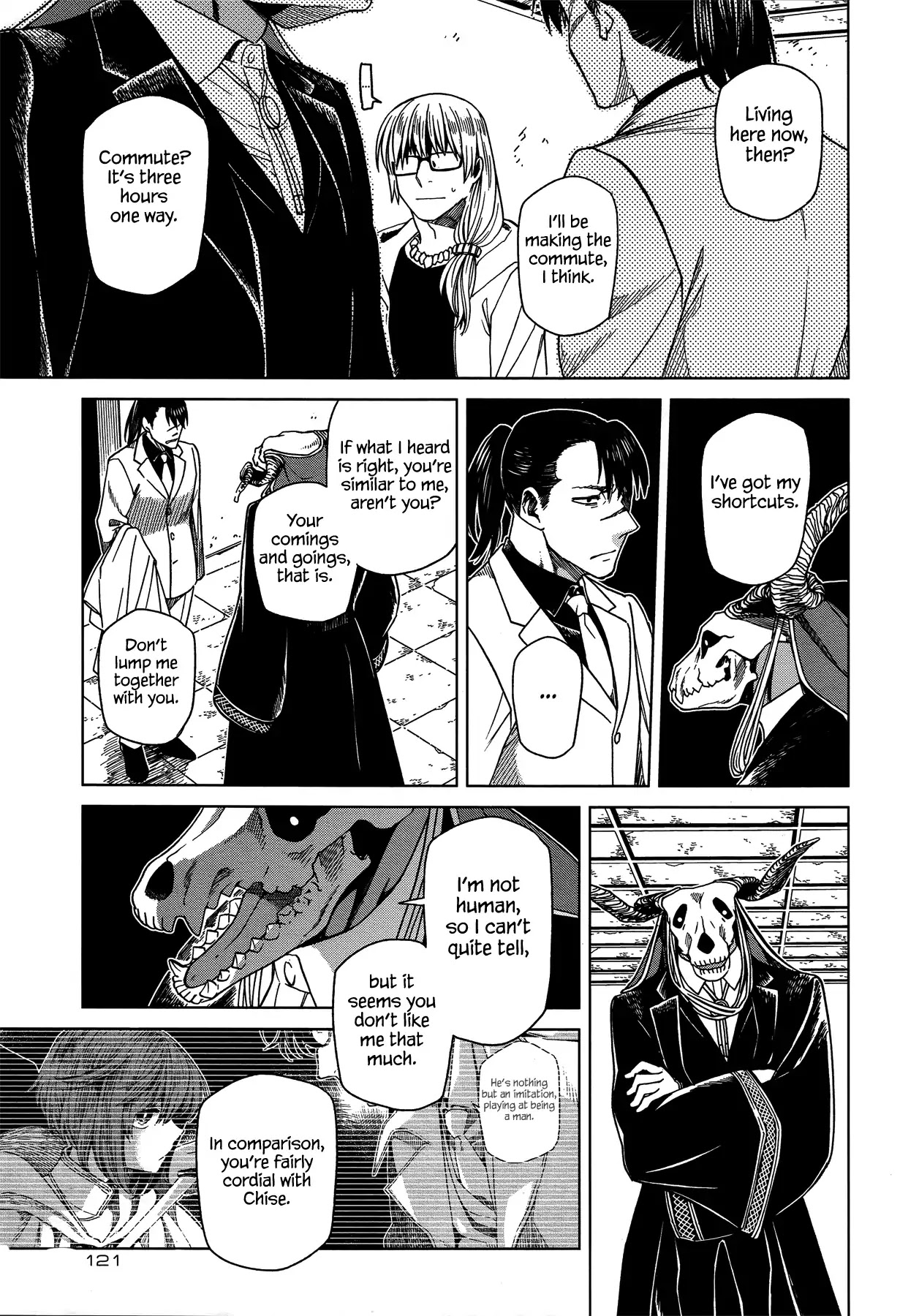 Mahou Tsukai no Yome Chapter 47 page 11 - Chapter 47: Birds of a feather flock together. II