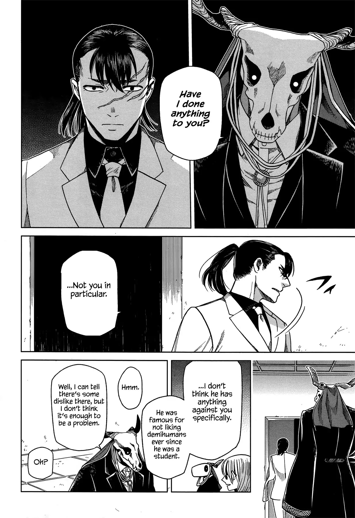 Mahou Tsukai no Yome Chapter 47 page 12 - Chapter 47: Birds of a feather flock together. II