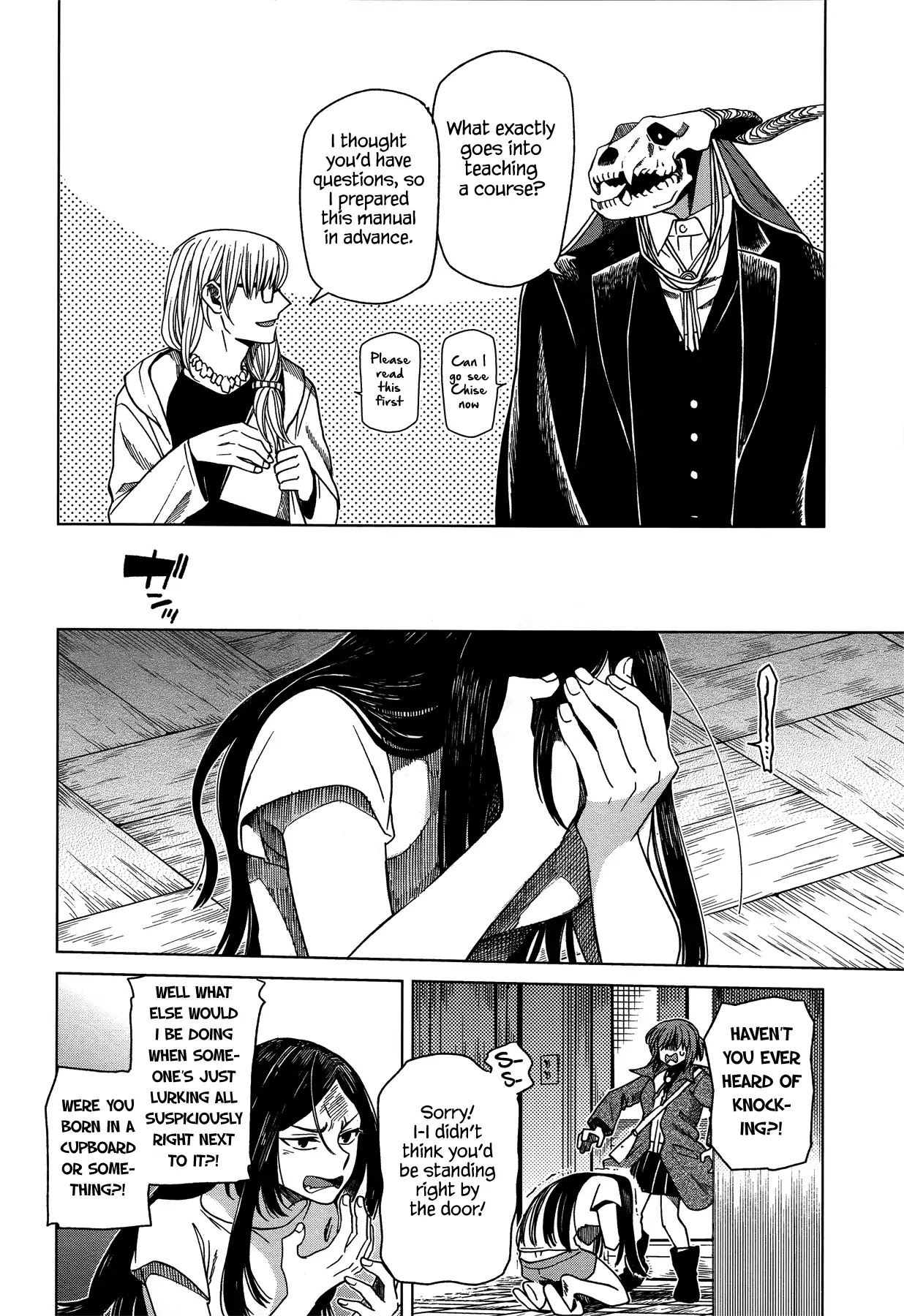 Mahou Tsukai no Yome Chapter 47 page 14 - Chapter 47: Birds of a feather flock together. II
