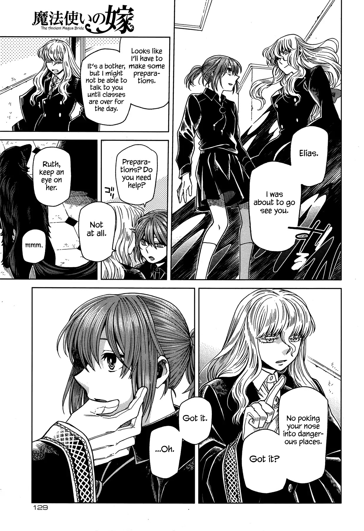 Mahou Tsukai no Yome Chapter 47 page 19 - Chapter 47: Birds of a feather flock together. II