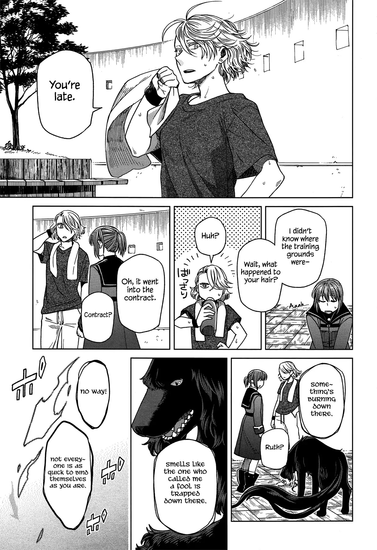Mahou Tsukai no Yome Chapter 47 page 21 - Chapter 47: Birds of a feather flock together. II