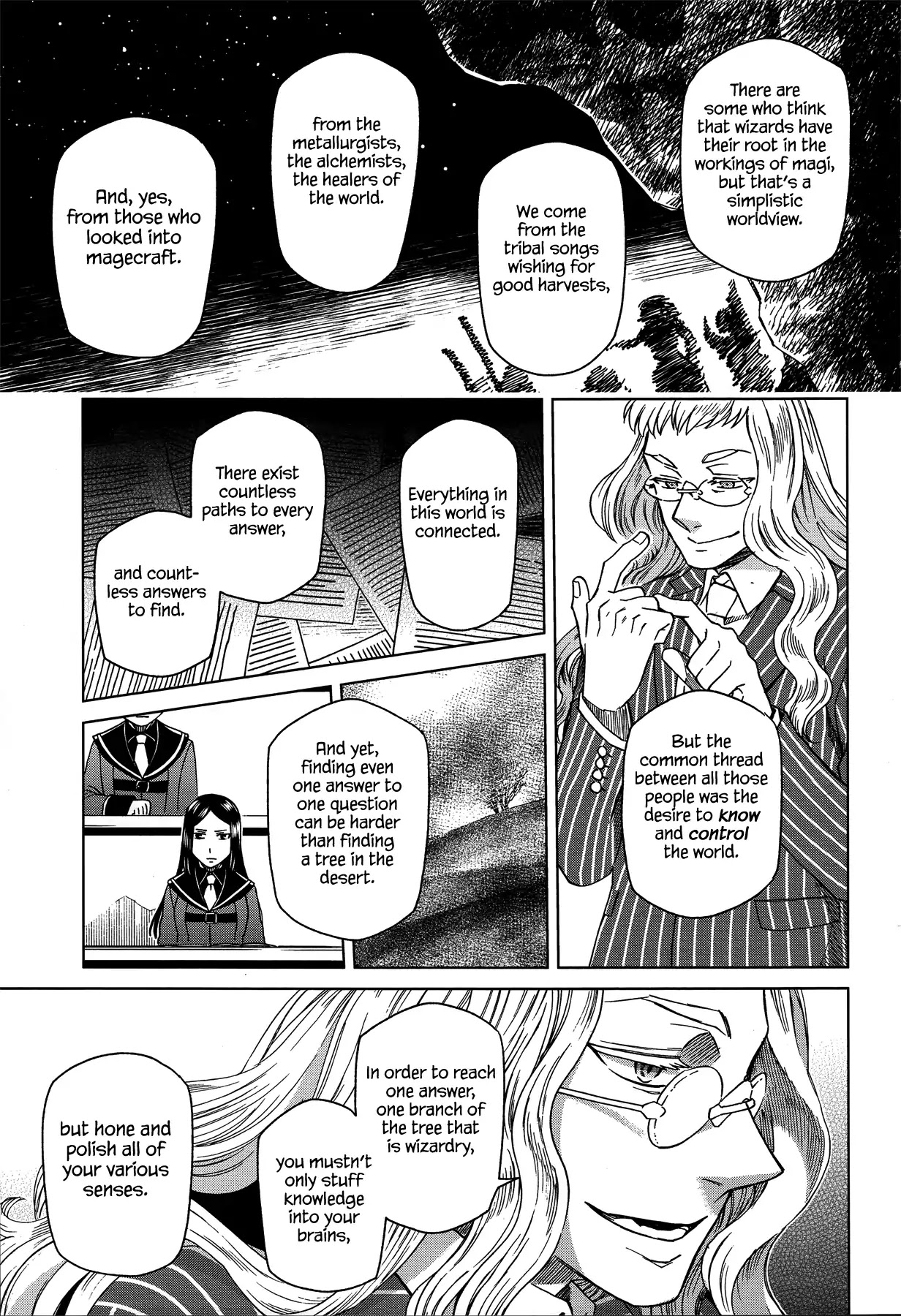 Mahou Tsukai no Yome Chapter 47 page 26 - Chapter 47: Birds of a feather flock together. II
