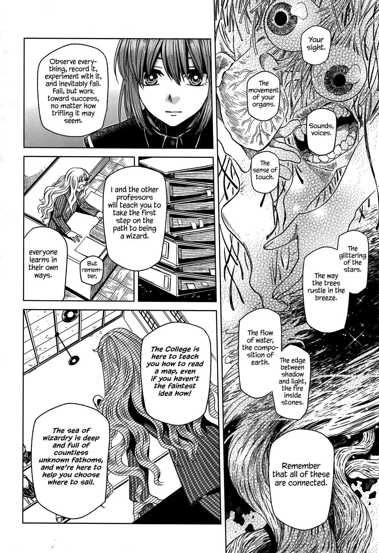 Mahou Tsukai no Yome Chapter 47 page 27 - Chapter 47: Birds of a feather flock together. II