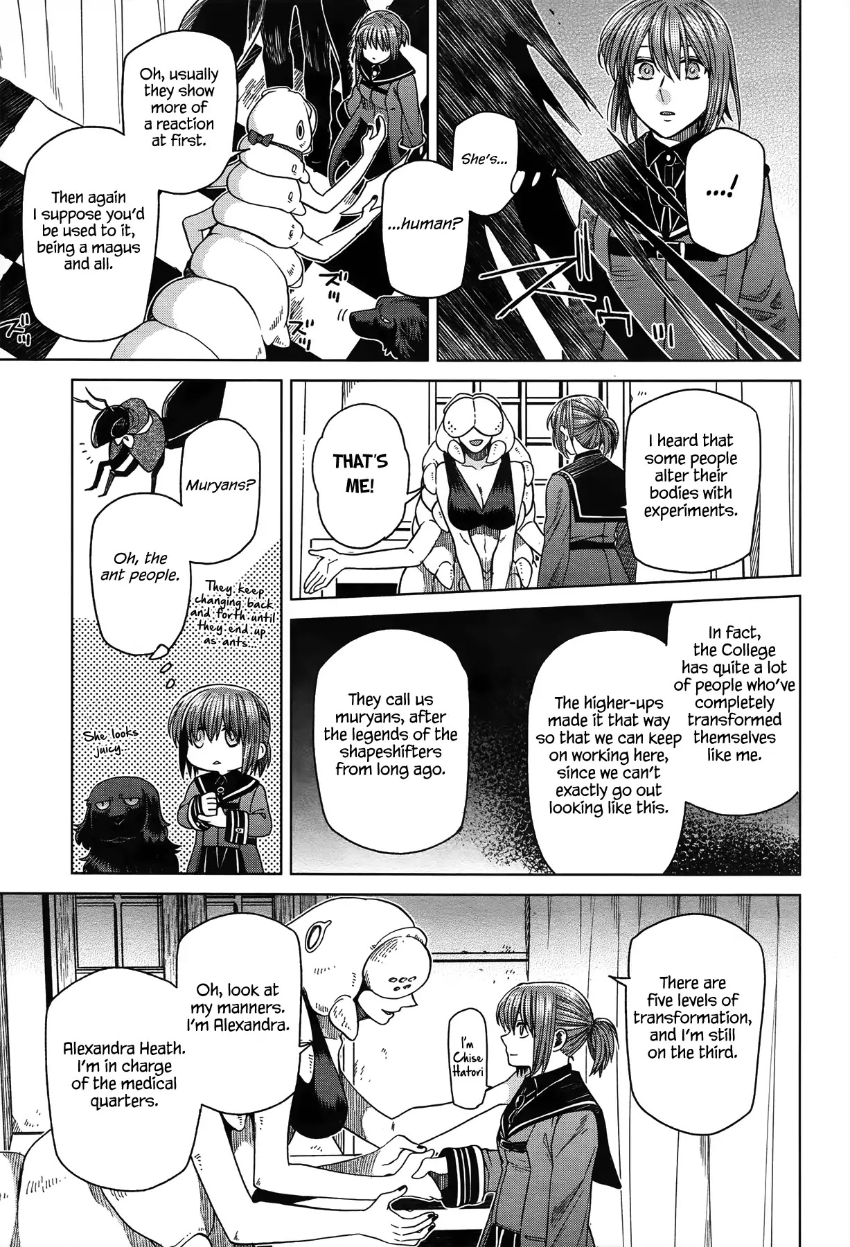 Mahou Tsukai no Yome Chapter 48 page 13 - Chapter 48: Birds of a feather flock together III