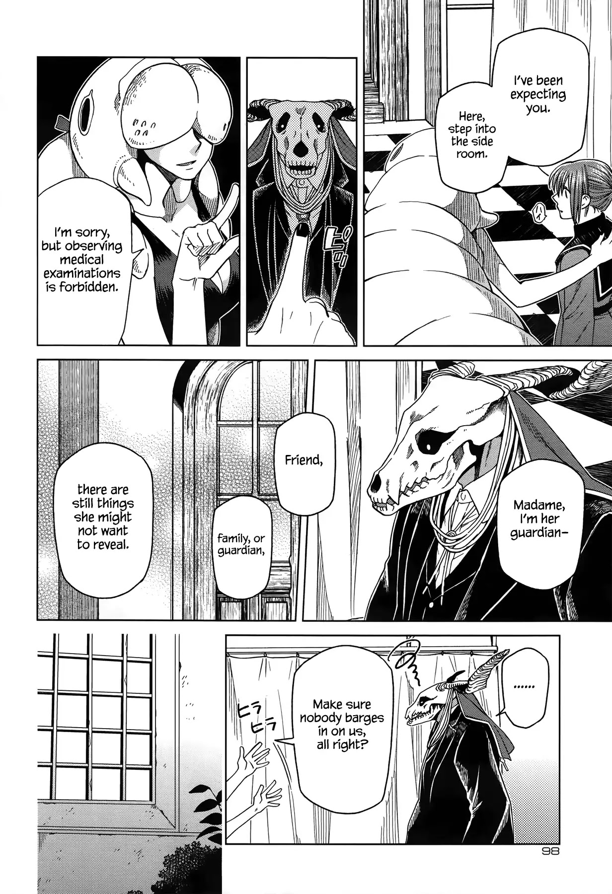 Mahou Tsukai no Yome Chapter 48 page 14 - Chapter 48: Birds of a feather flock together III