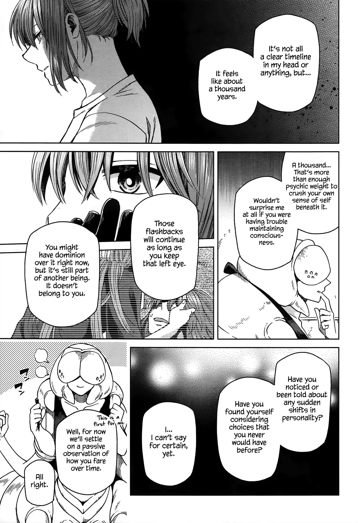Mahou Tsukai no Yome Chapter 48 page 19 - Chapter 48: Birds of a feather flock together III