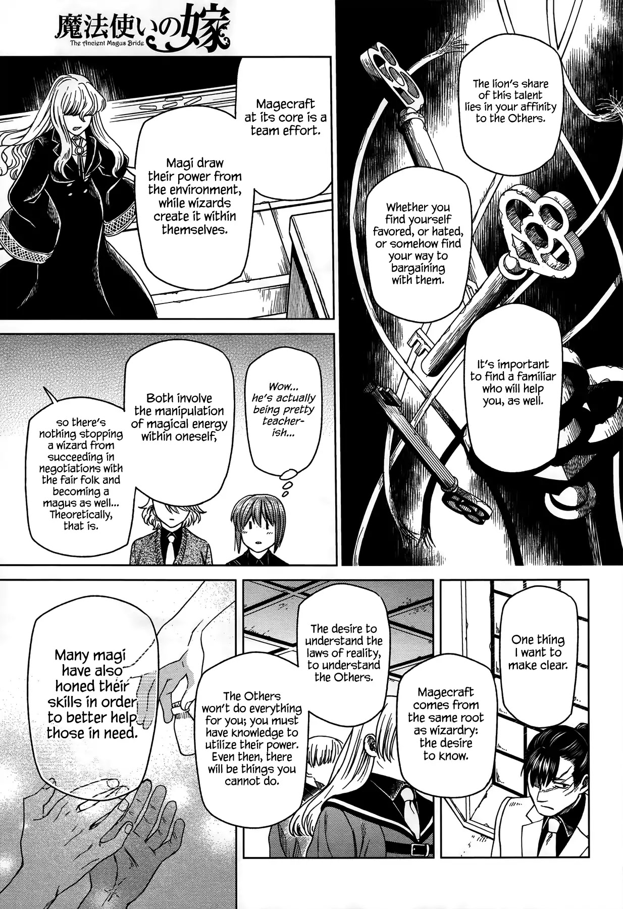 Mahou Tsukai no Yome Chapter 48 page 23 - Chapter 48: Birds of a feather flock together III