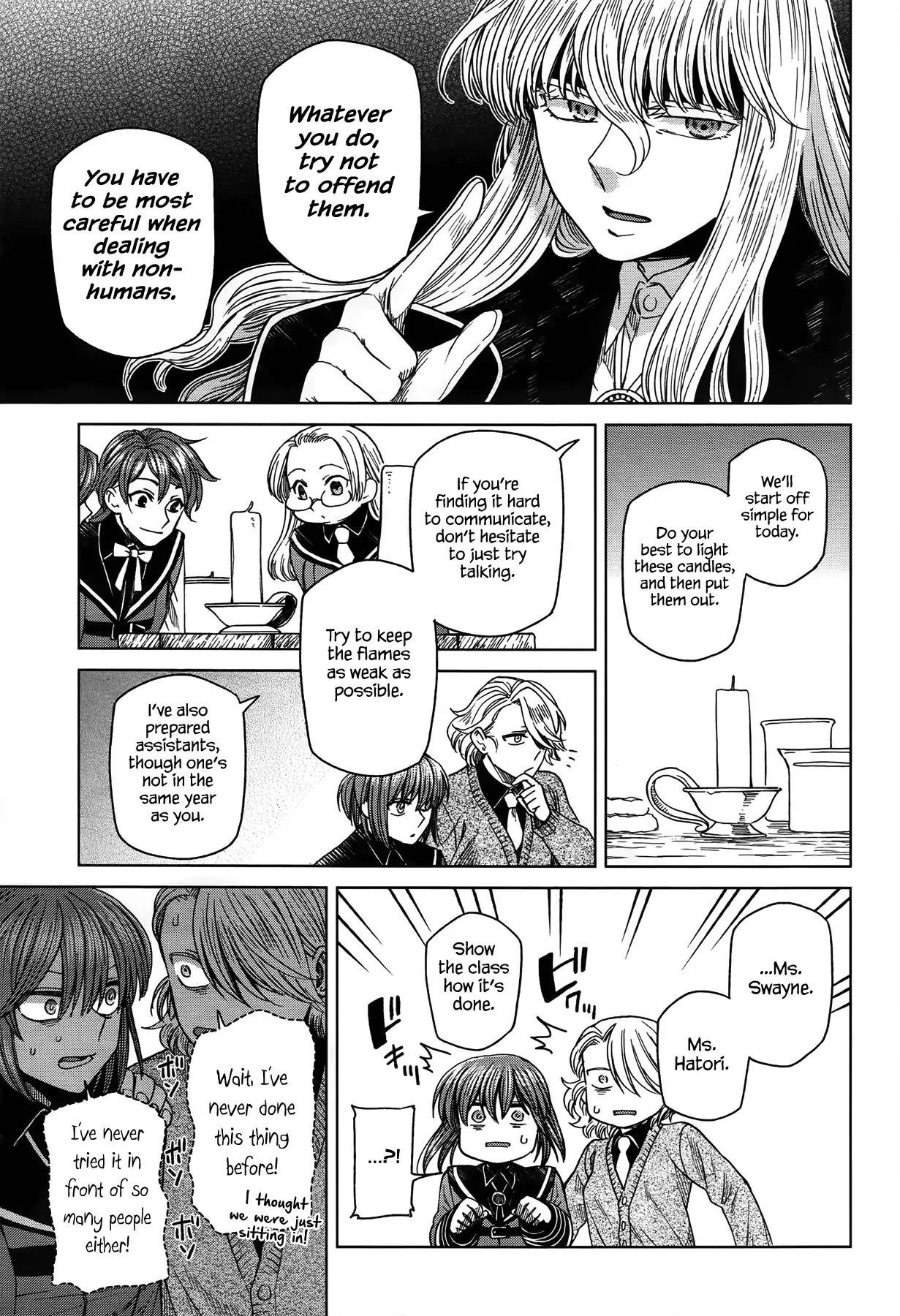 Mahou Tsukai no Yome Chapter 48 page 25 - Chapter 48: Birds of a feather flock together III
