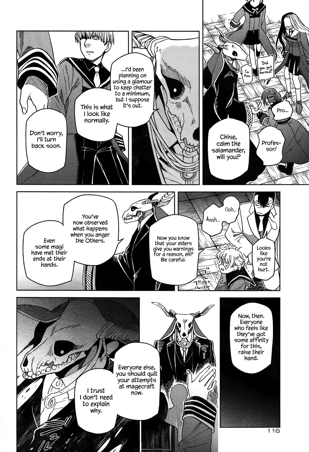 Mahou Tsukai no Yome Chapter 48 page 32 - Chapter 48: Birds of a feather flock together III