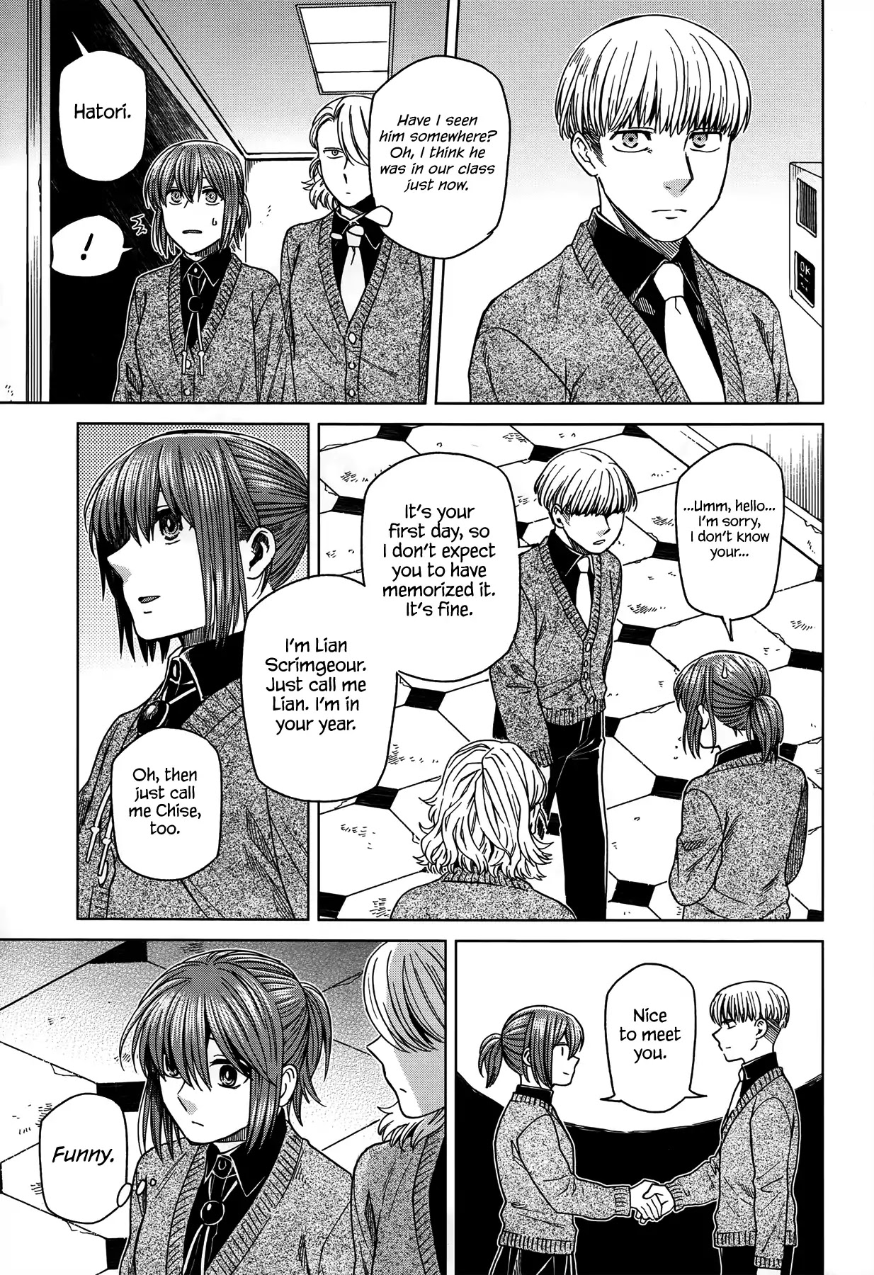 Mahou Tsukai no Yome Chapter 48 page 35 - Chapter 48: Birds of a feather flock together III