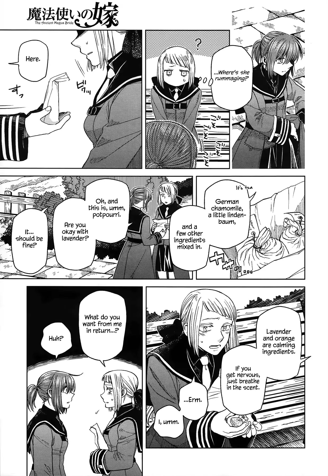 Mahou Tsukai no Yome Chapter 48 page 7 - Chapter 48: Birds of a feather flock together III