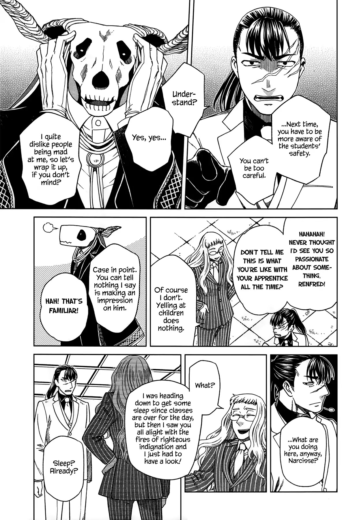 Mahou Tsukai no Yome Chapter 49 page 11 - Chapter 49: Birds of a feather flock together IV