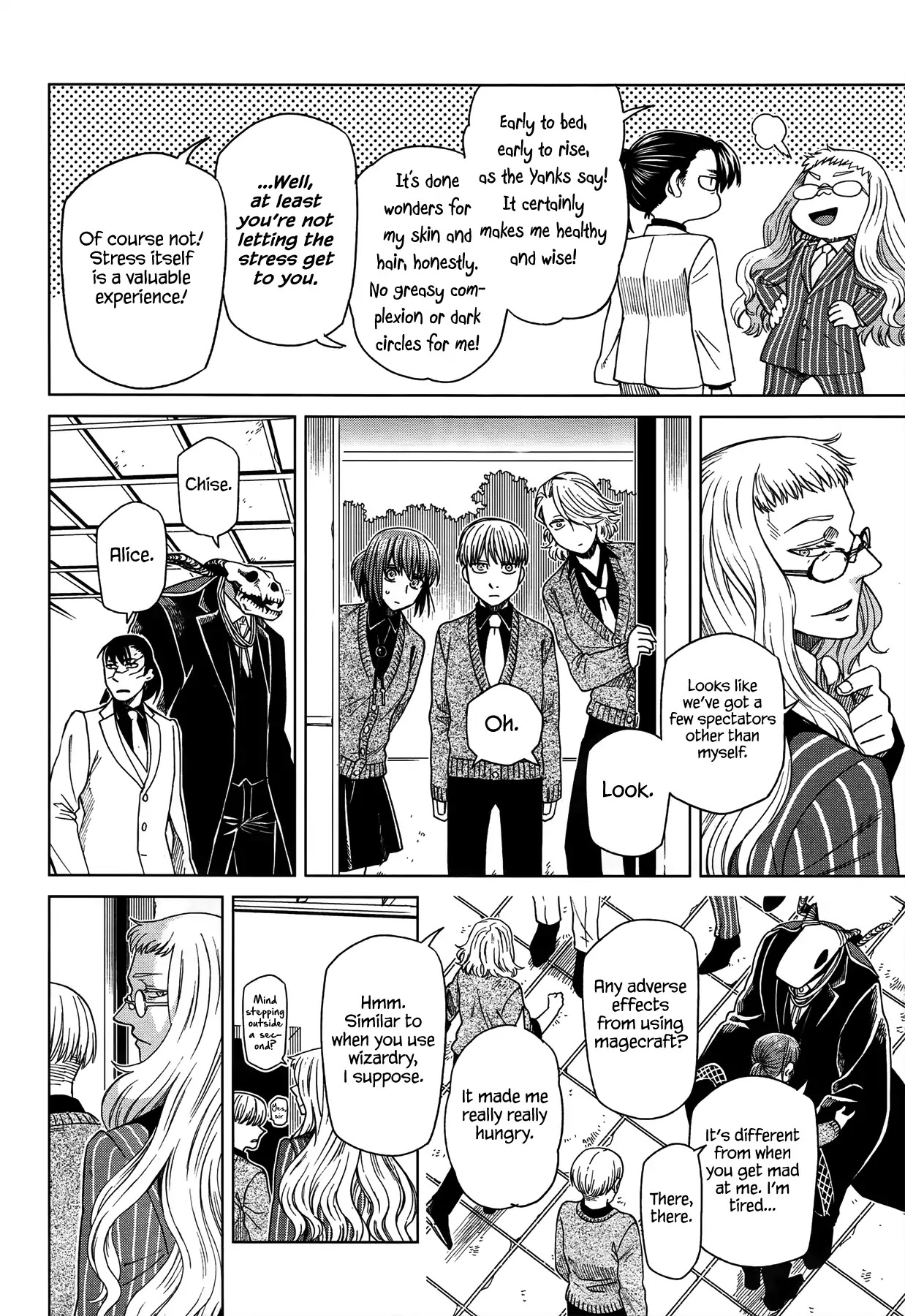 Mahou Tsukai no Yome Chapter 49 page 12 - Chapter 49: Birds of a feather flock together IV