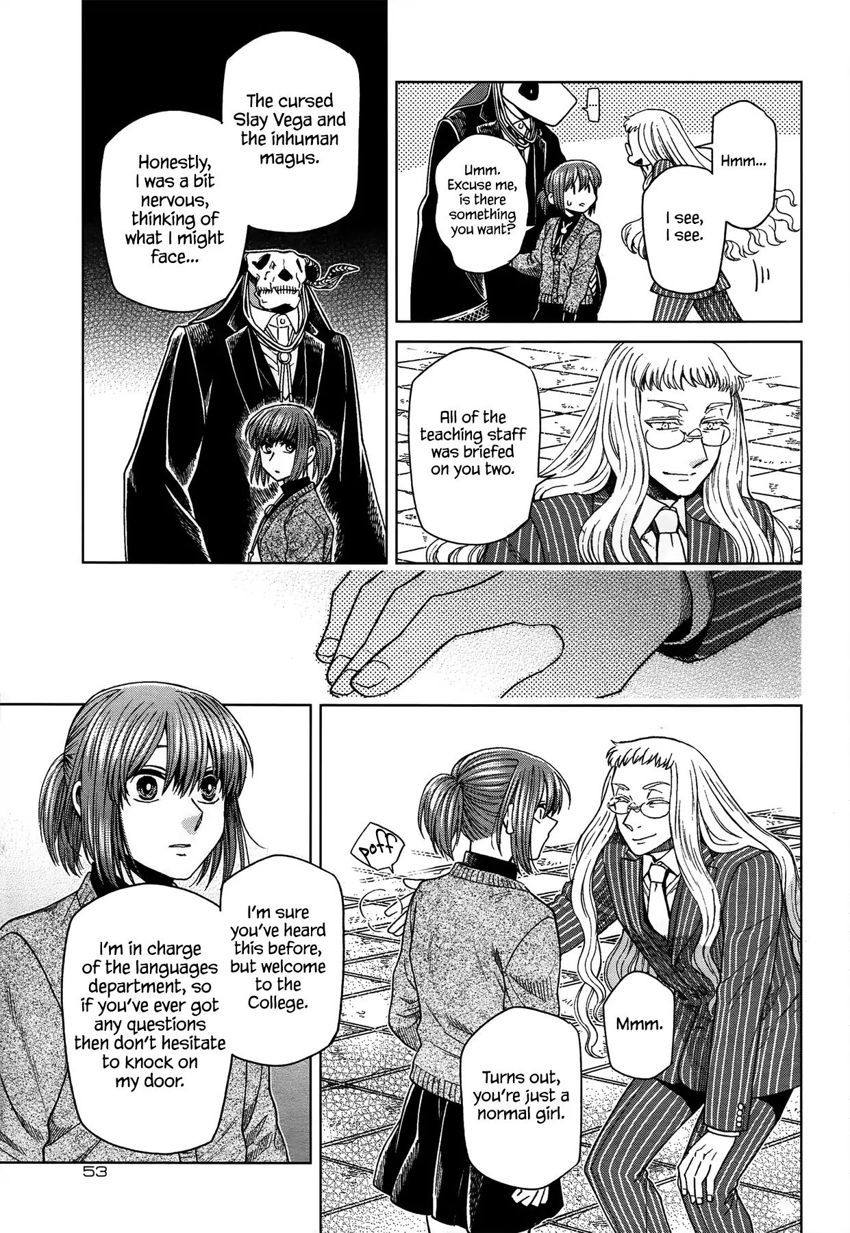 Mahou Tsukai no Yome Chapter 49 page 13 - Chapter 49: Birds of a feather flock together IV