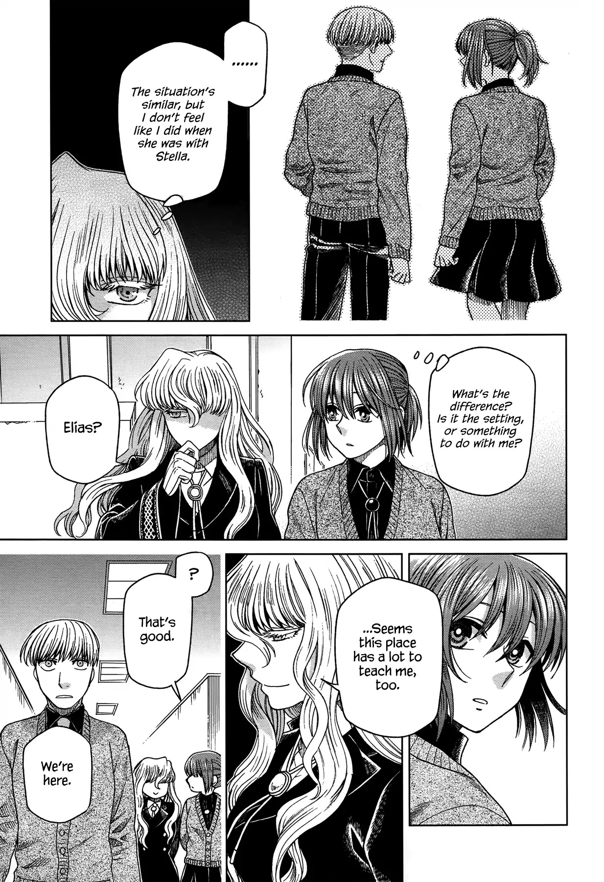 Mahou Tsukai no Yome Chapter 49 page 21 - Chapter 49: Birds of a feather flock together IV