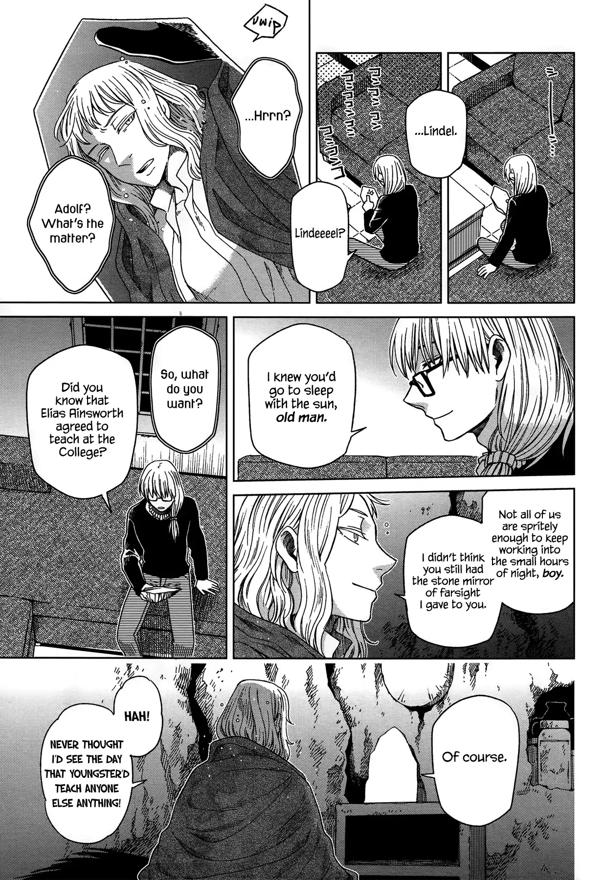 Mahou Tsukai no Yome Chapter 49 page 31 - Chapter 49: Birds of a feather flock together IV
