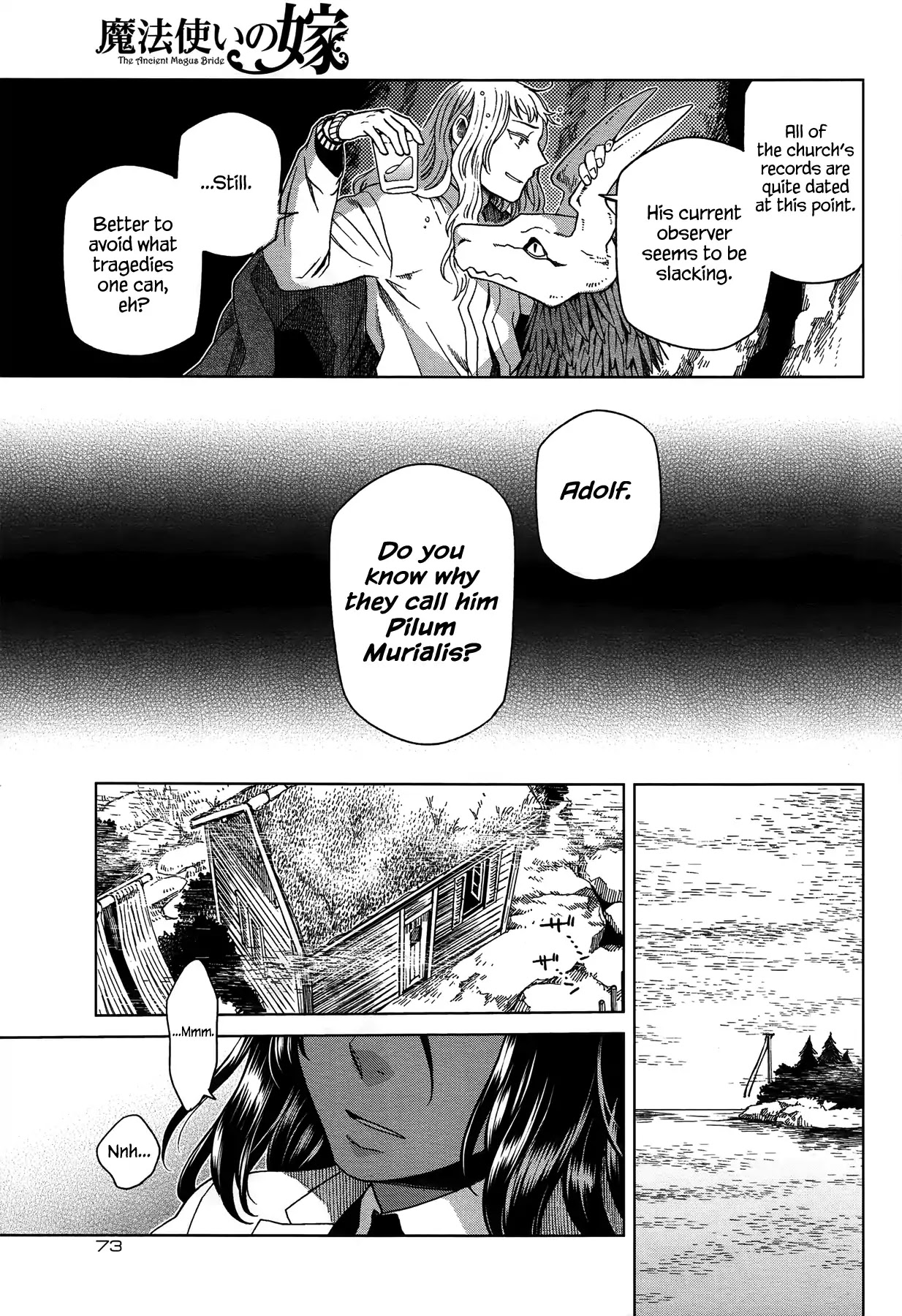 Mahou Tsukai no Yome Chapter 49 page 33 - Chapter 49: Birds of a feather flock together IV