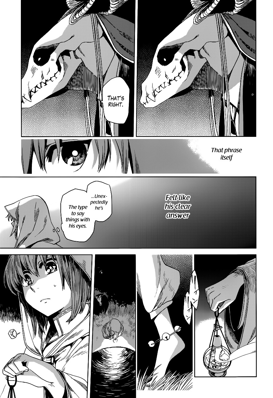Mahou Tsukai no Yome Chapter 5 page 22 - Chapter 5 : Misfortunes Seldom Come Singly
