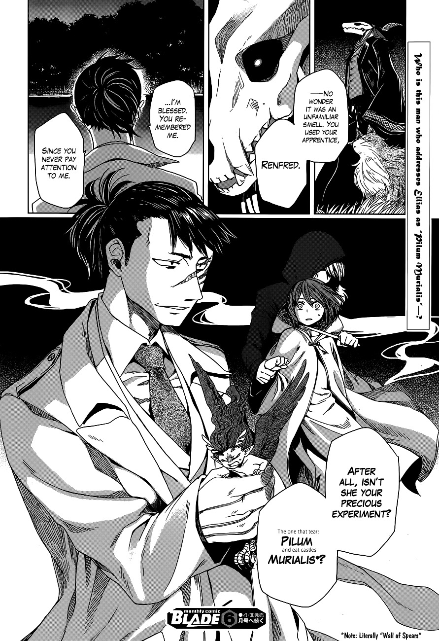 Mahou Tsukai no Yome Chapter 5 page 26 - Chapter 5 : Misfortunes Seldom Come Singly