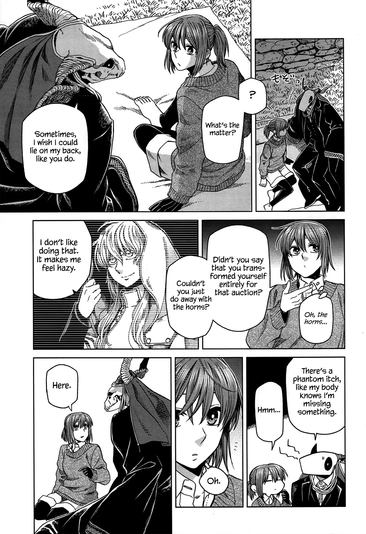 Mahou Tsukai no Yome Chapter 50 page 11 - Chapter 50: The cowl does not make the monk. I