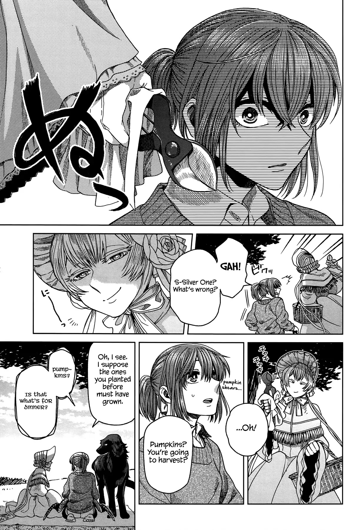 Mahou Tsukai no Yome Chapter 50 page 13 - Chapter 50: The cowl does not make the monk. I