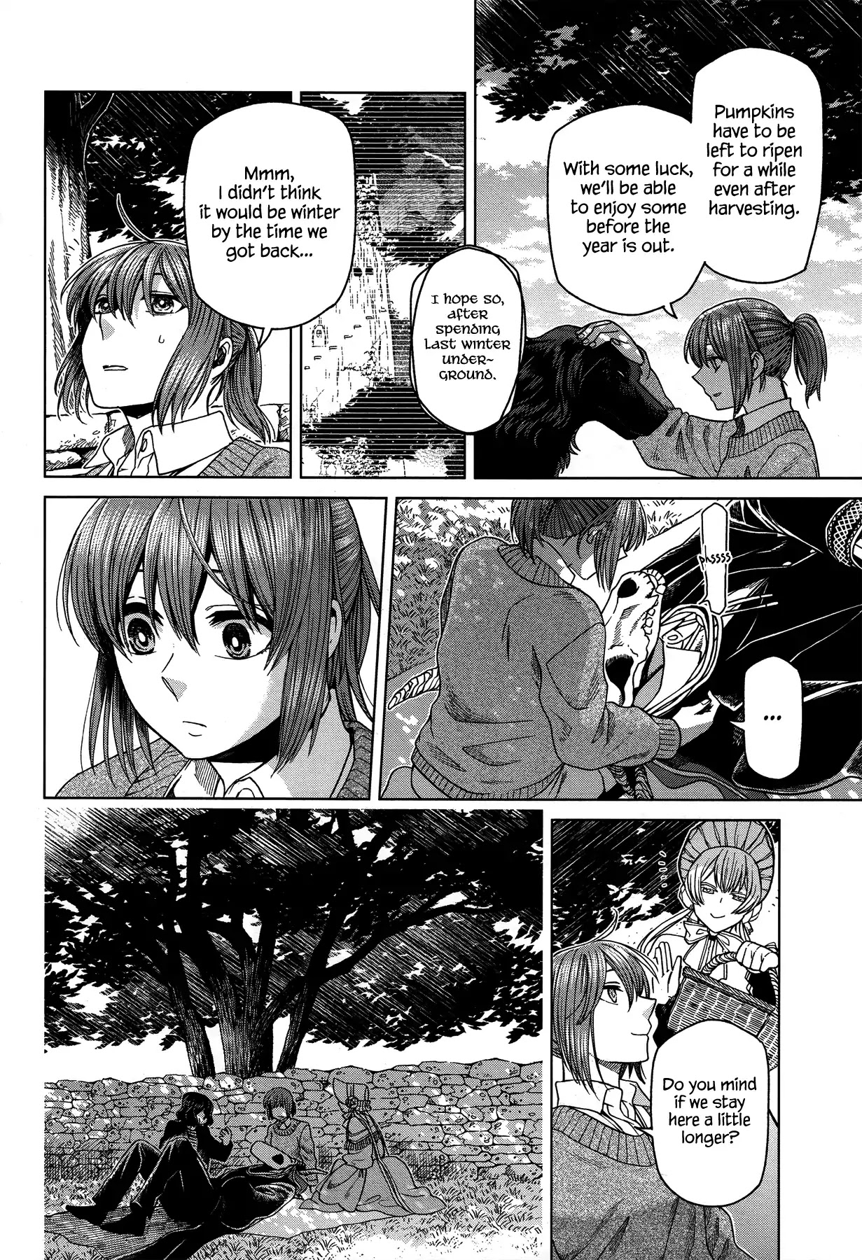 Mahou Tsukai no Yome Chapter 50 page 14 - Chapter 50: The cowl does not make the monk. I