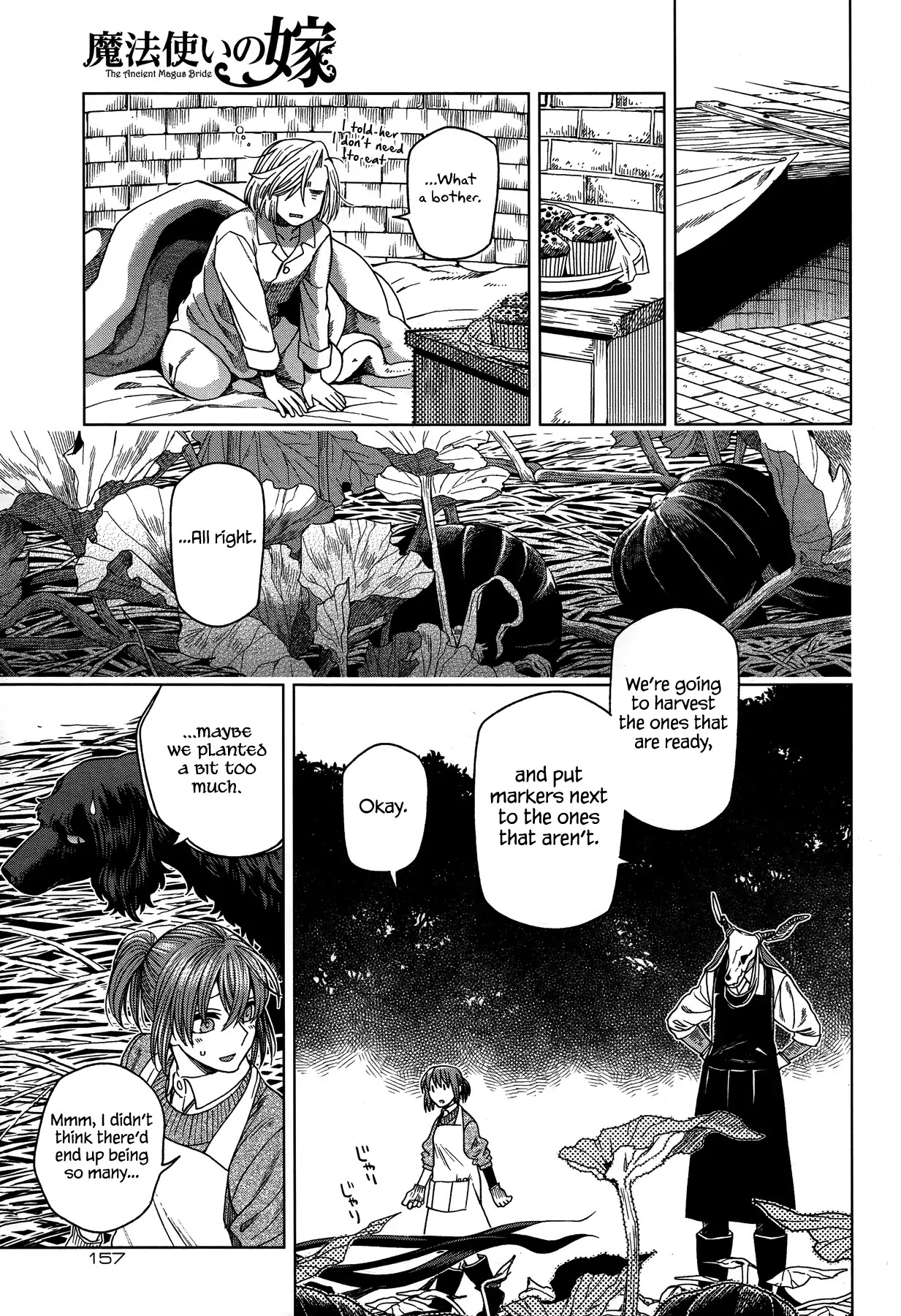Mahou Tsukai no Yome Chapter 50 page 15 - Chapter 50: The cowl does not make the monk. I
