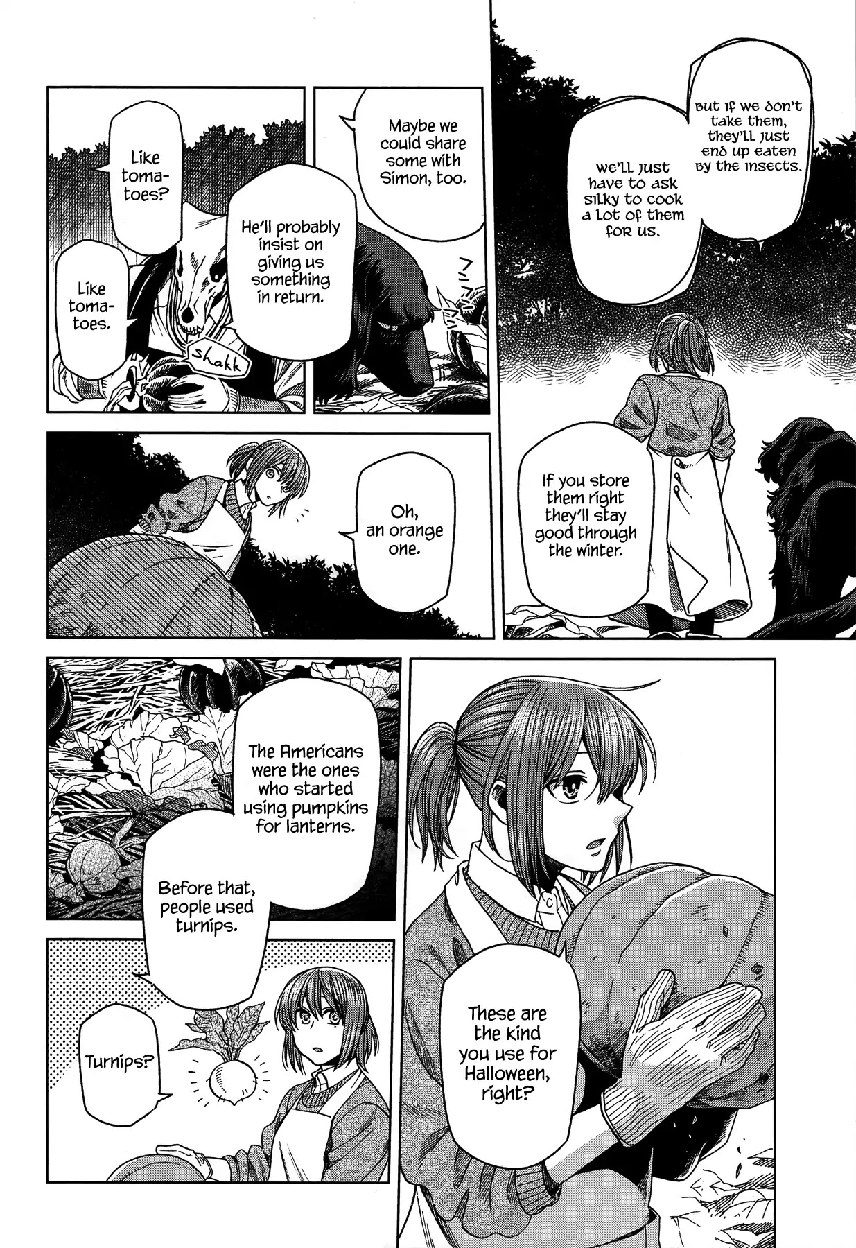 Mahou Tsukai no Yome Chapter 50 page 16 - Chapter 50: The cowl does not make the monk. I