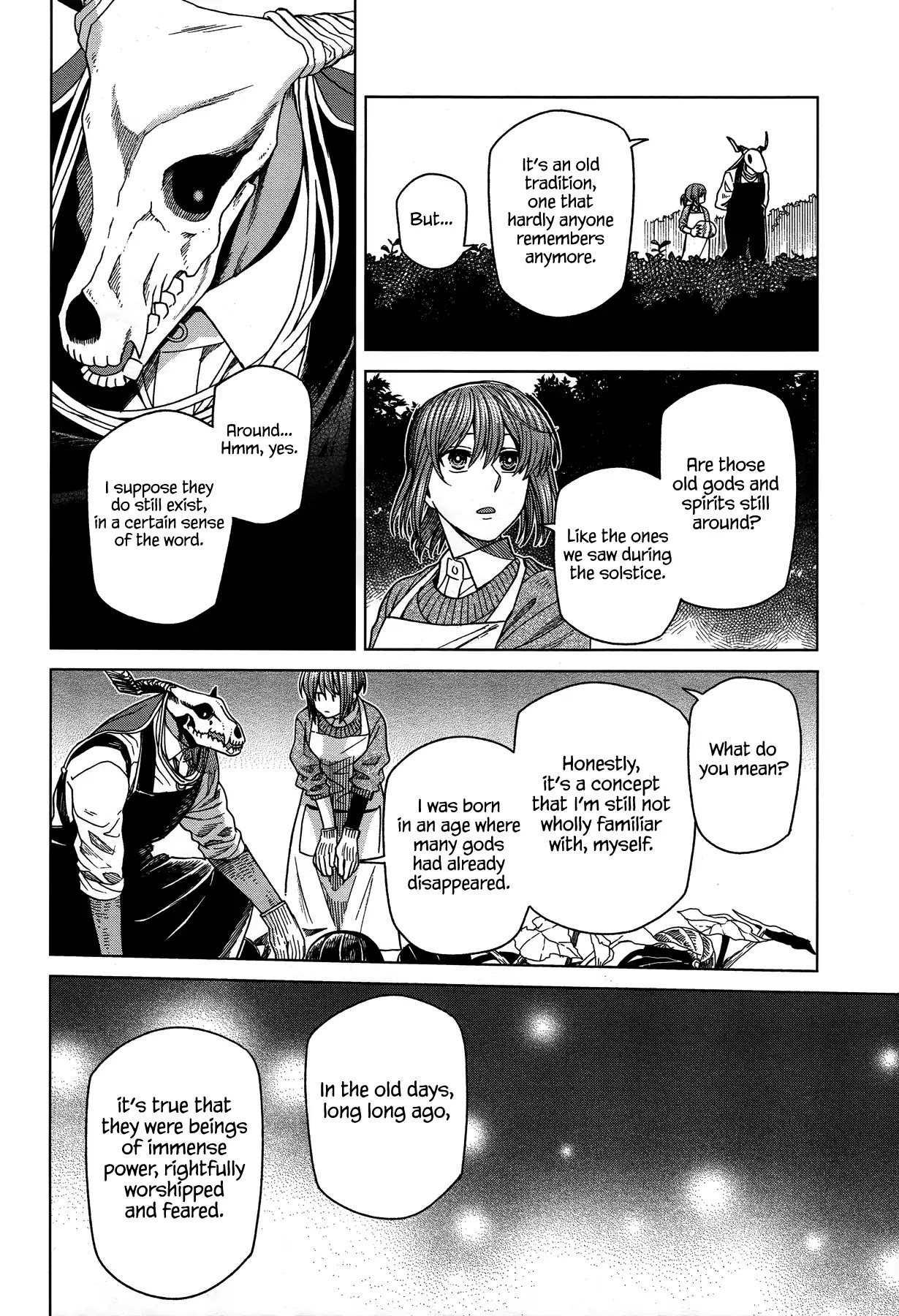 Mahou Tsukai no Yome Chapter 50 page 18 - Chapter 50: The cowl does not make the monk. I