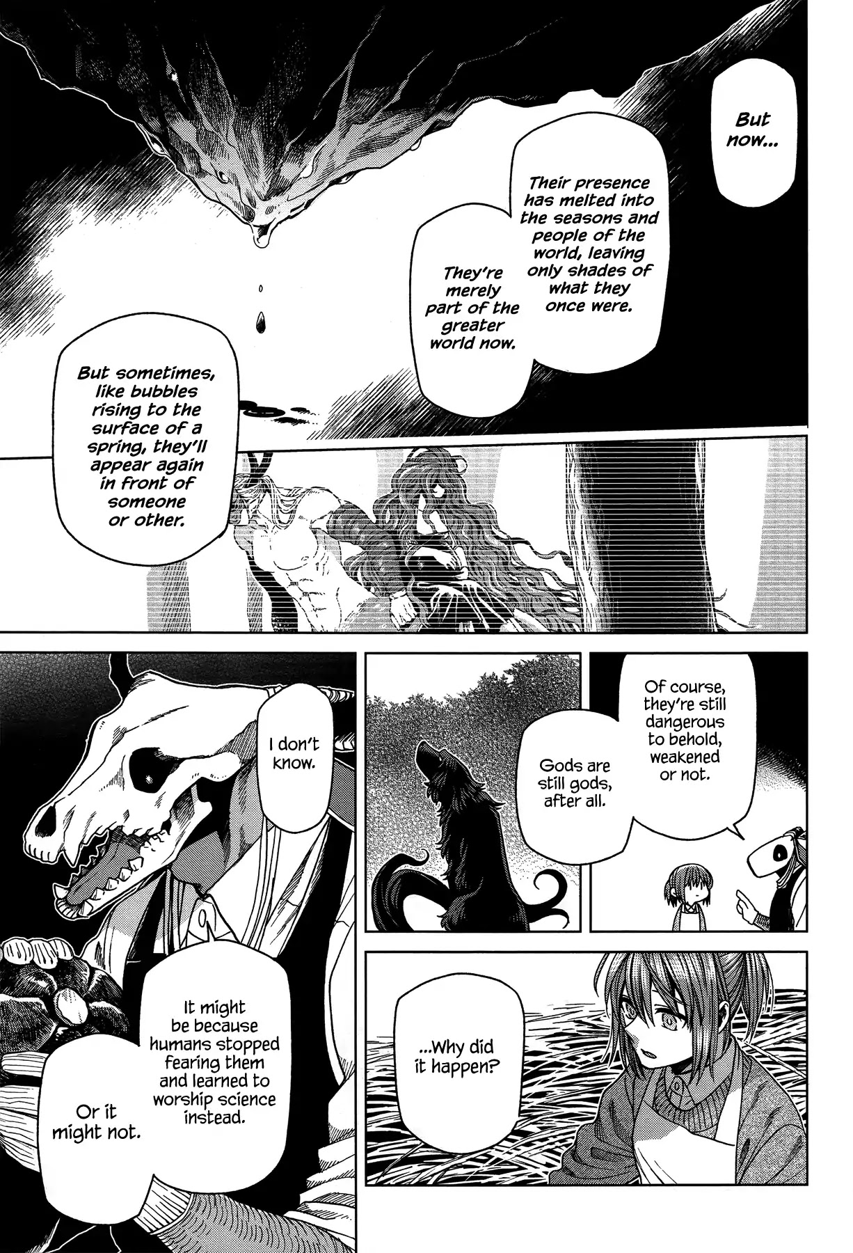 Mahou Tsukai no Yome Chapter 50 page 19 - Chapter 50: The cowl does not make the monk. I