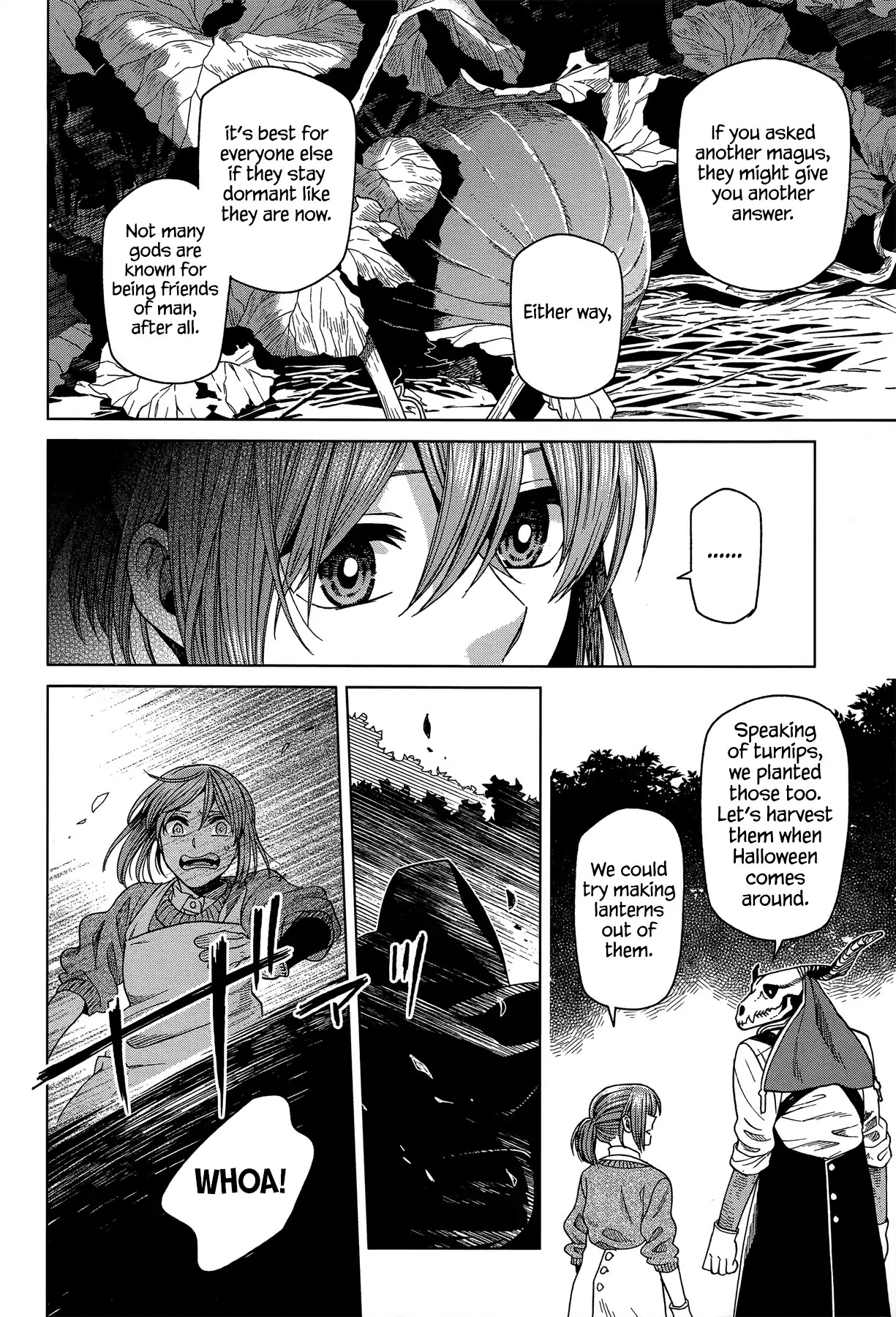 Mahou Tsukai no Yome Chapter 50 page 20 - Chapter 50: The cowl does not make the monk. I