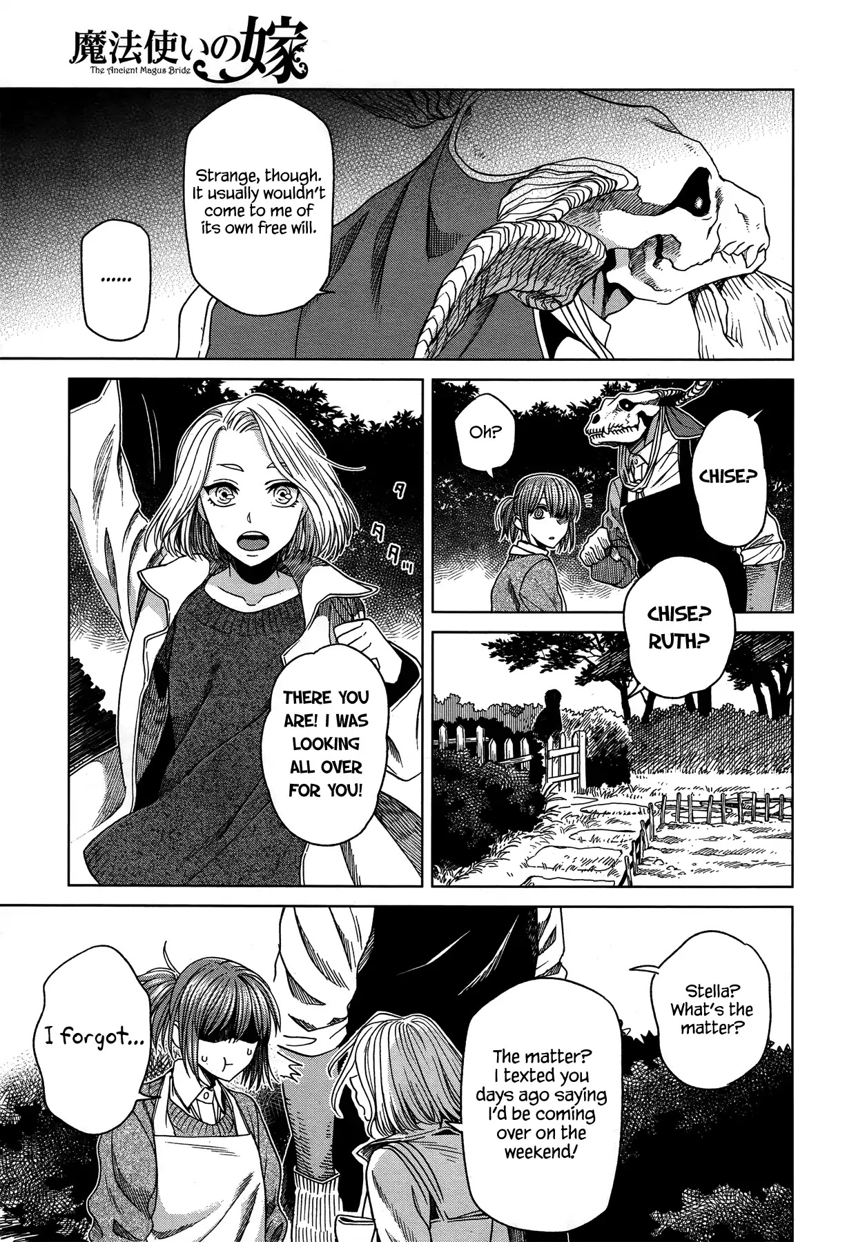 Mahou Tsukai no Yome Chapter 50 page 23 - Chapter 50: The cowl does not make the monk. I