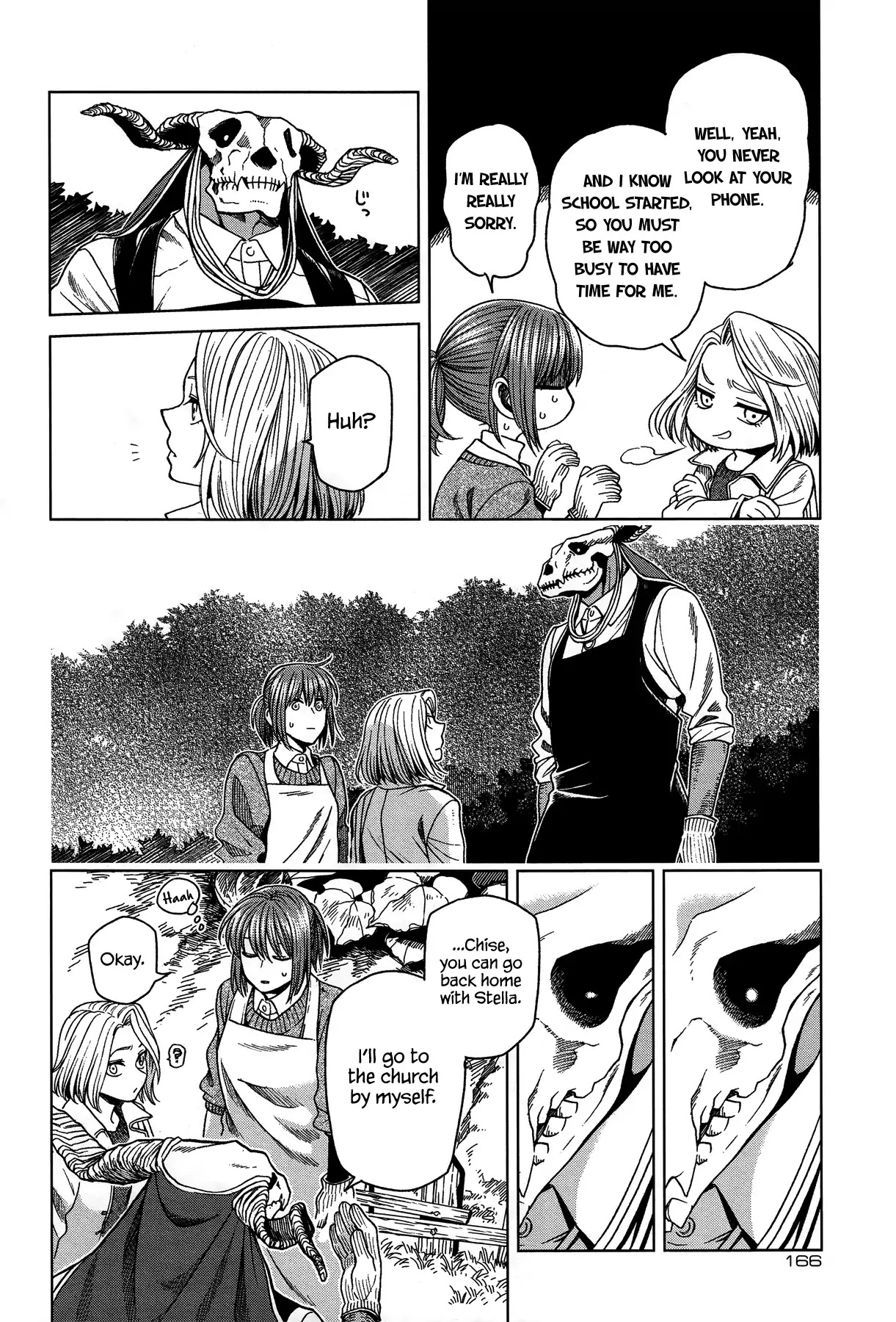 Mahou Tsukai no Yome Chapter 50 page 24 - Chapter 50: The cowl does not make the monk. I