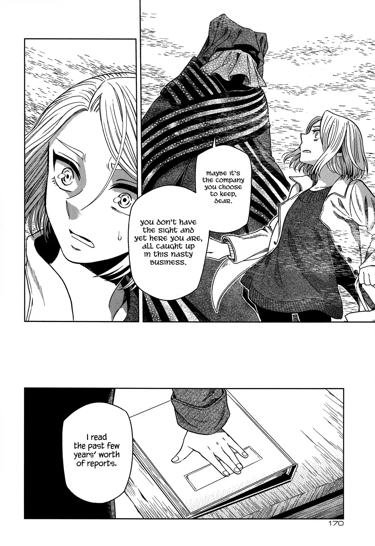 Mahou Tsukai no Yome Chapter 50 page 28 - Chapter 50: The cowl does not make the monk. I