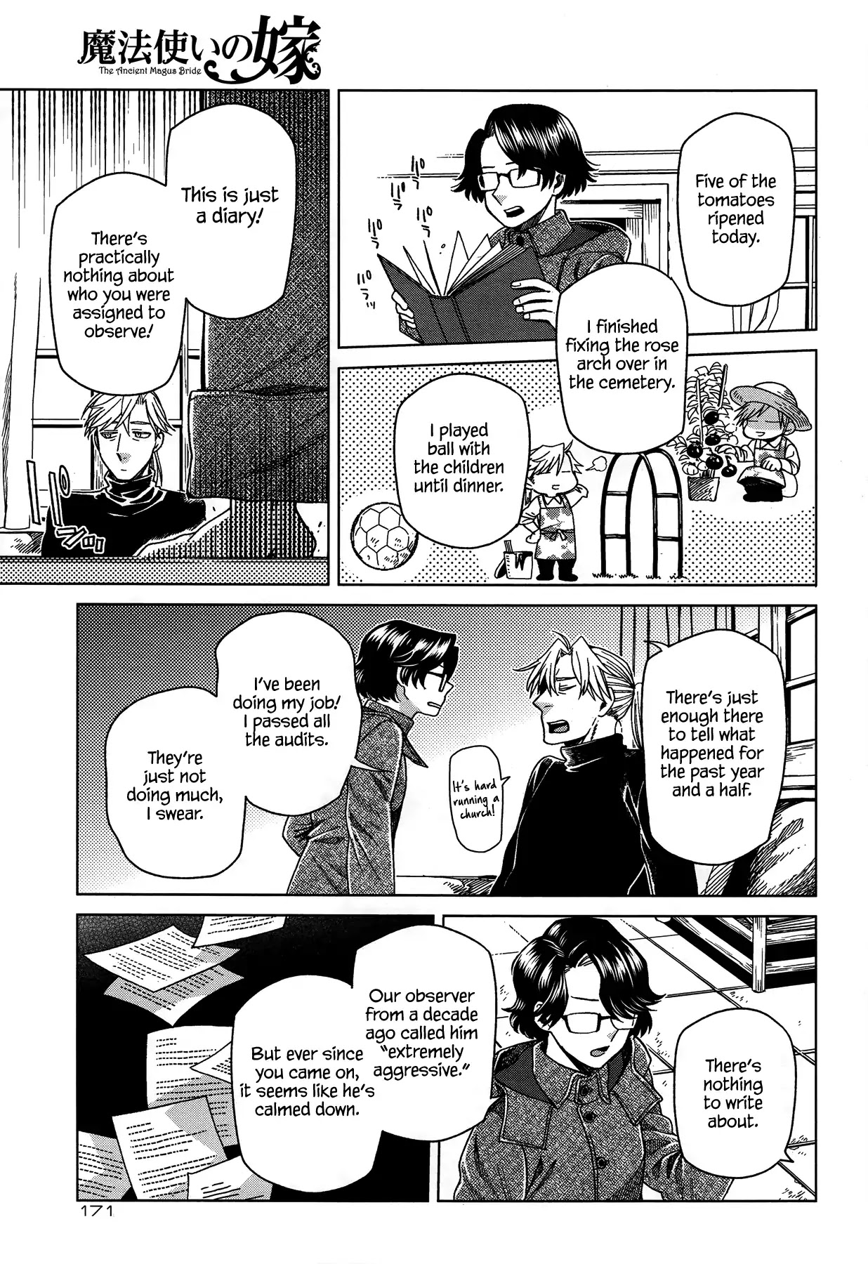 Mahou Tsukai no Yome Chapter 50 page 29 - Chapter 50: The cowl does not make the monk. I