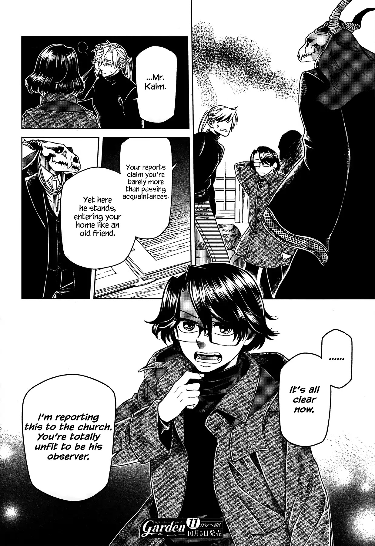 Mahou Tsukai no Yome Chapter 50 page 32 - Chapter 50: The cowl does not make the monk. I