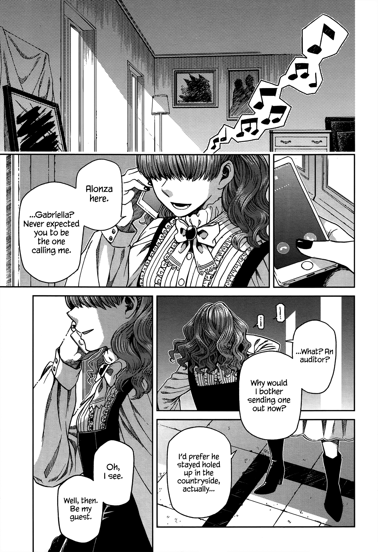 Mahou Tsukai no Yome Chapter 51 page 1 - Chapter 51: The cowl does not make the monk. II