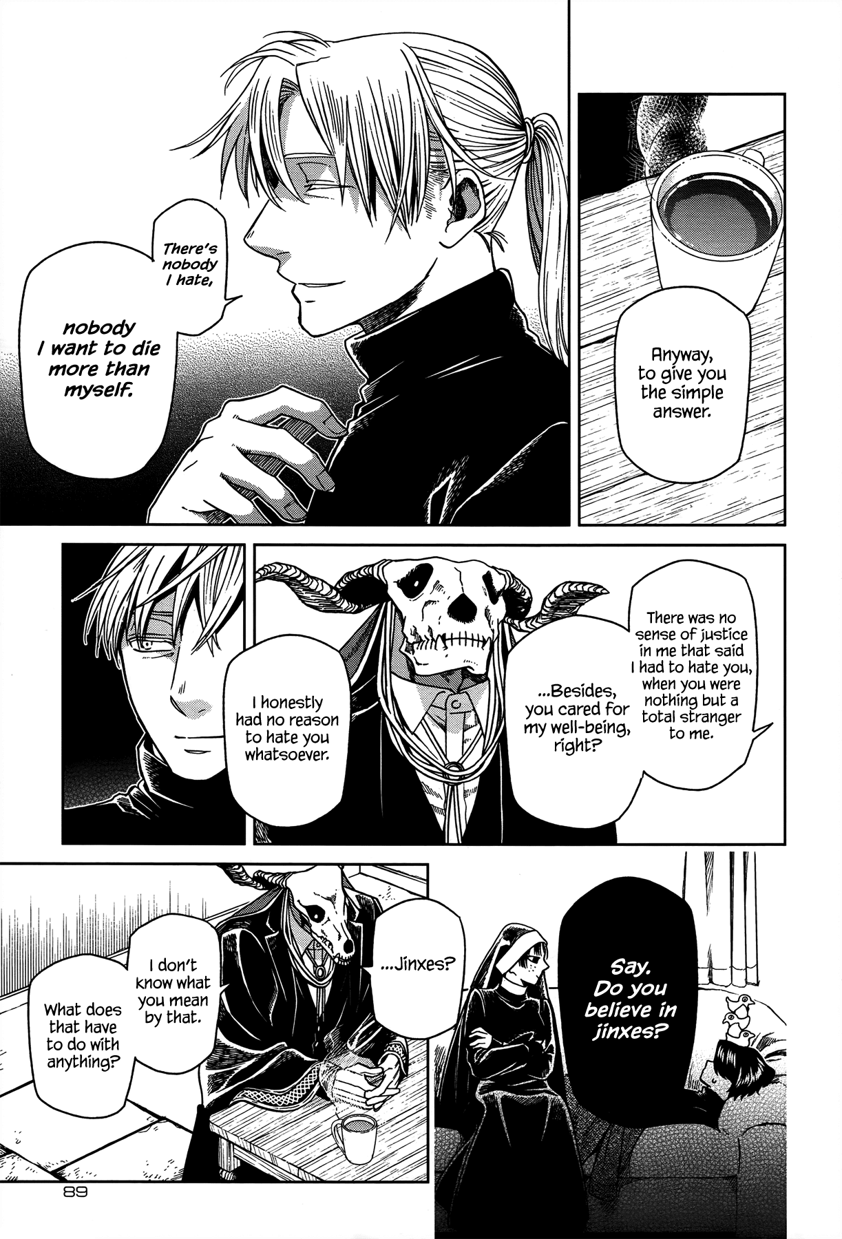 Mahou Tsukai no Yome Chapter 51 page 15 - Chapter 51: The cowl does not make the monk. II