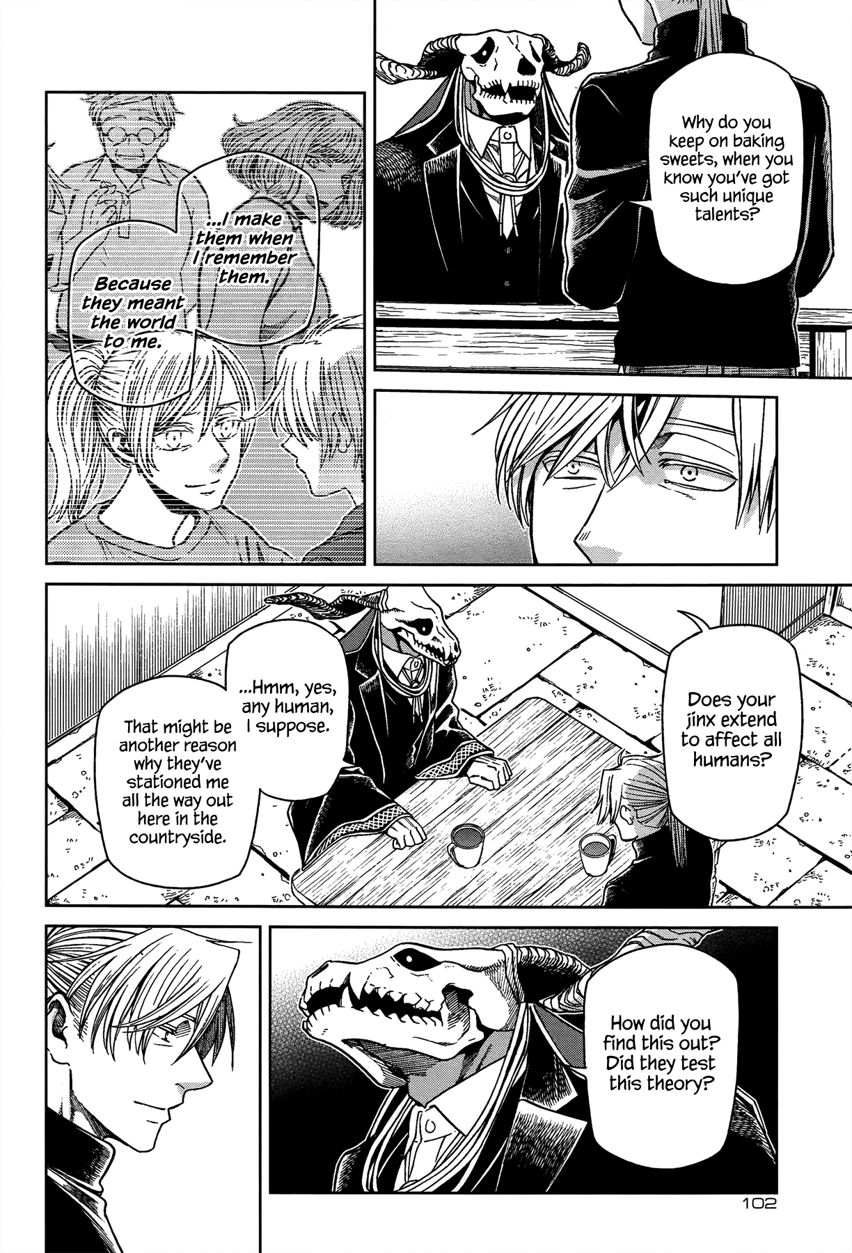 Mahou Tsukai no Yome Chapter 51 page 28 - Chapter 51: The cowl does not make the monk. II