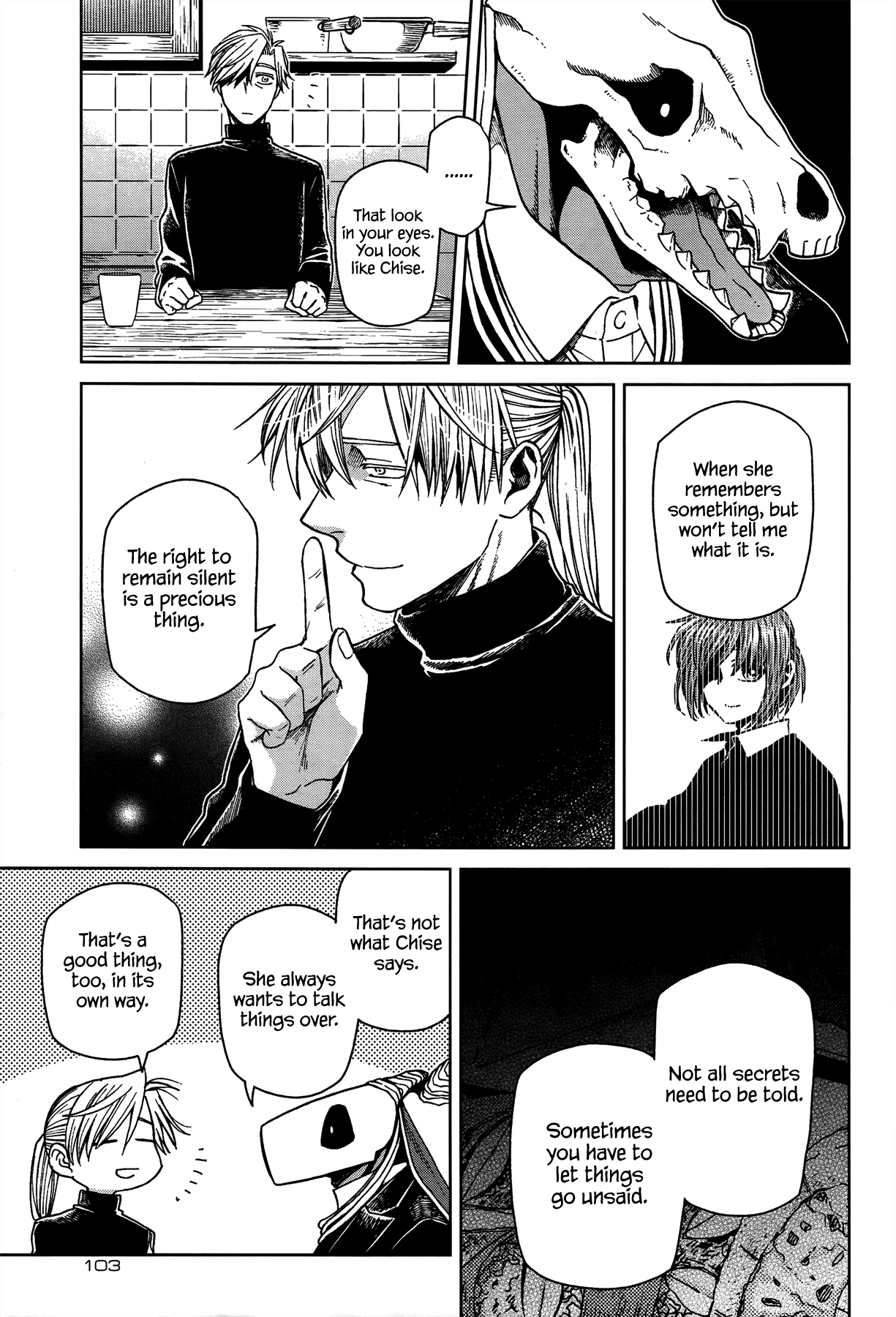 Mahou Tsukai no Yome Chapter 51 page 29 - Chapter 51: The cowl does not make the monk. II