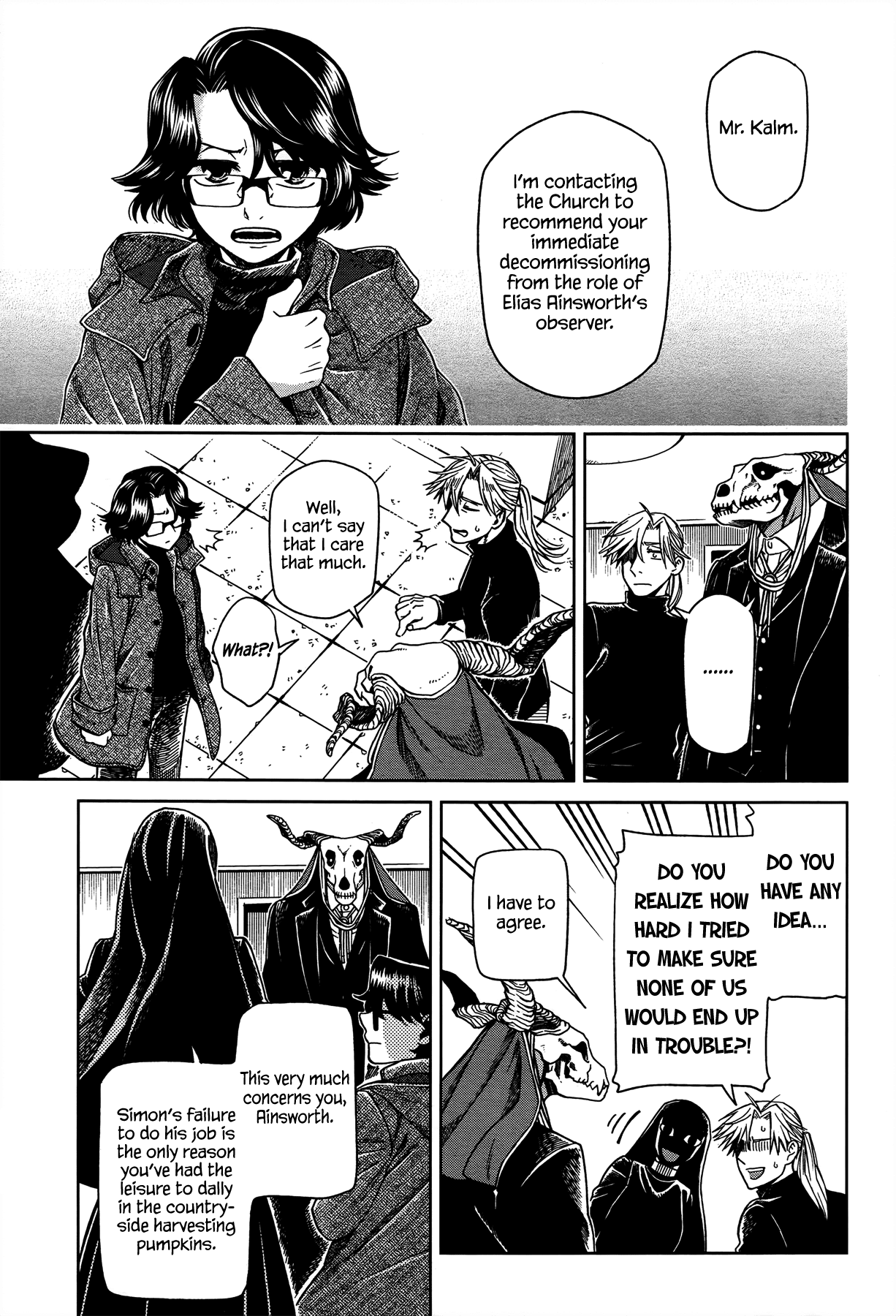 Mahou Tsukai no Yome Chapter 51 page 3 - Chapter 51: The cowl does not make the monk. II