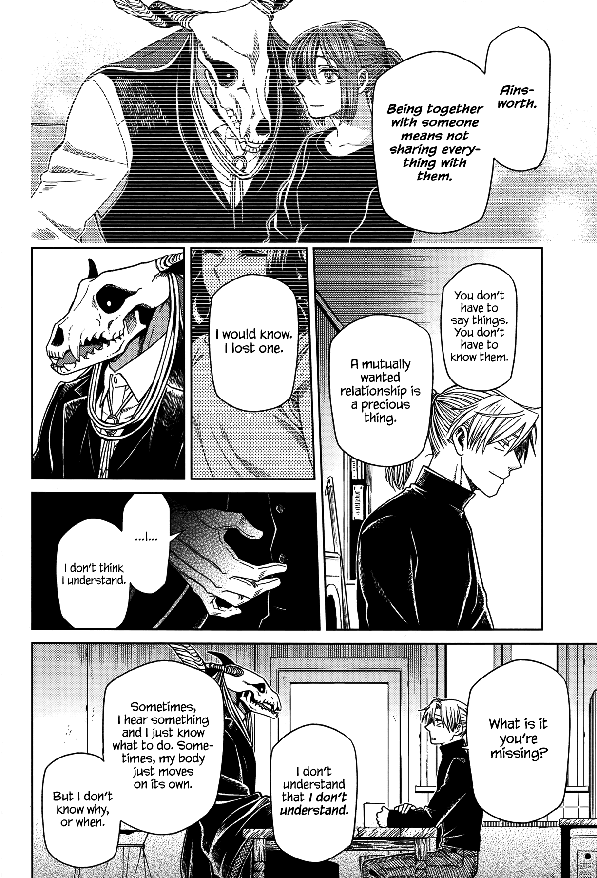 Mahou Tsukai no Yome Chapter 51 page 30 - Chapter 51: The cowl does not make the monk. II