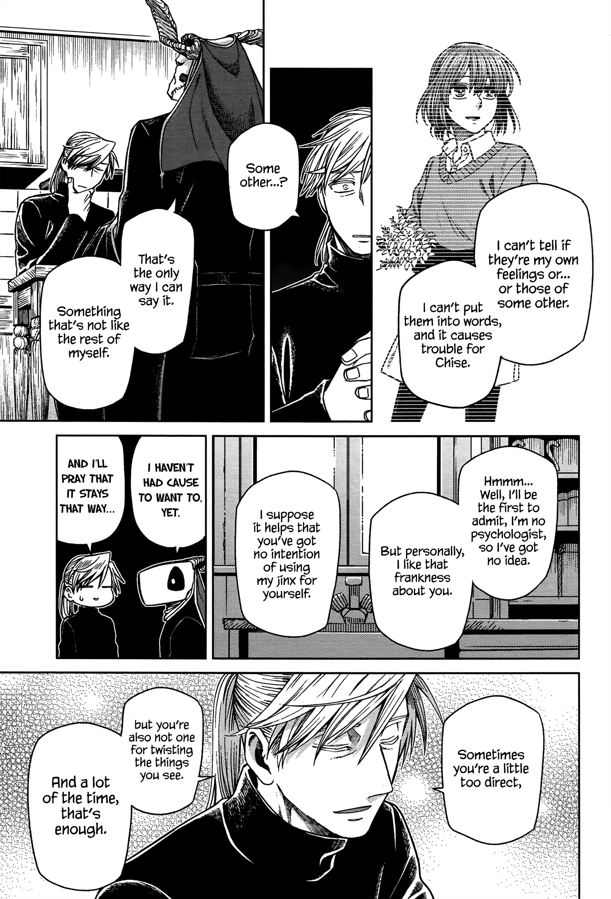 Mahou Tsukai no Yome Chapter 51 page 31 - Chapter 51: The cowl does not make the monk. II