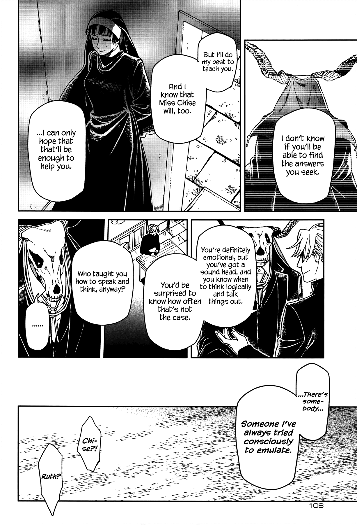 Mahou Tsukai no Yome Chapter 51 page 32 - Chapter 51: The cowl does not make the monk. II