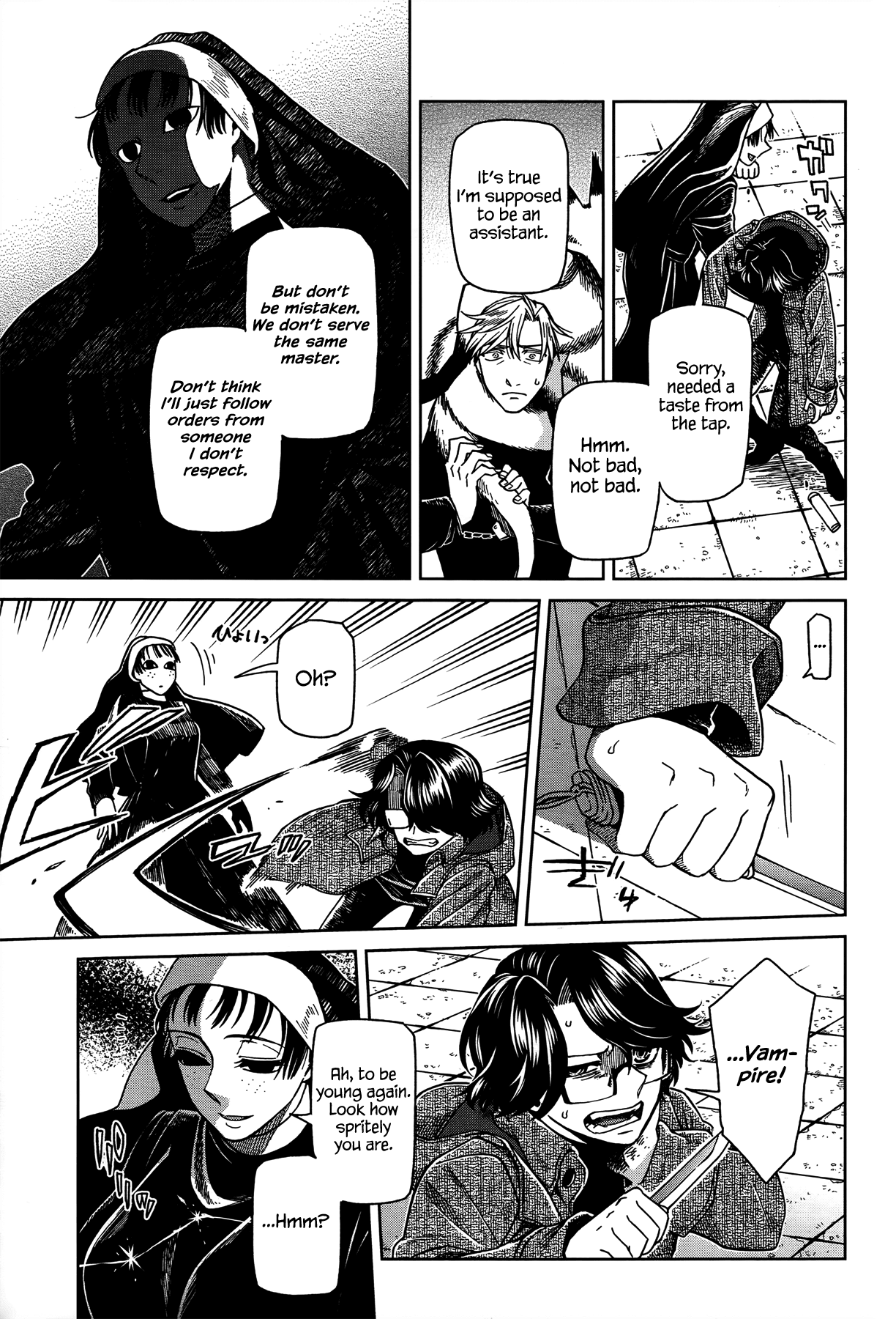 Mahou Tsukai no Yome Chapter 51 page 7 - Chapter 51: The cowl does not make the monk. II