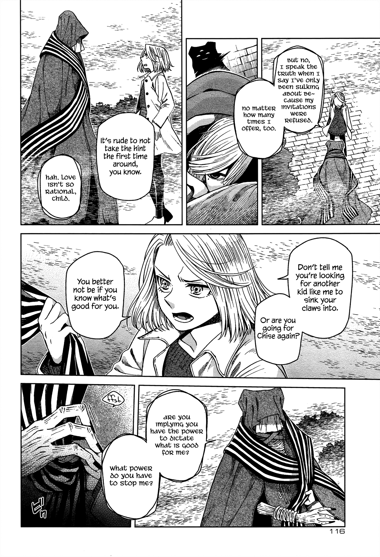 Mahou Tsukai no Yome Chapter 52 page 10 - Chapter 52: The cowl does not make the monk. III